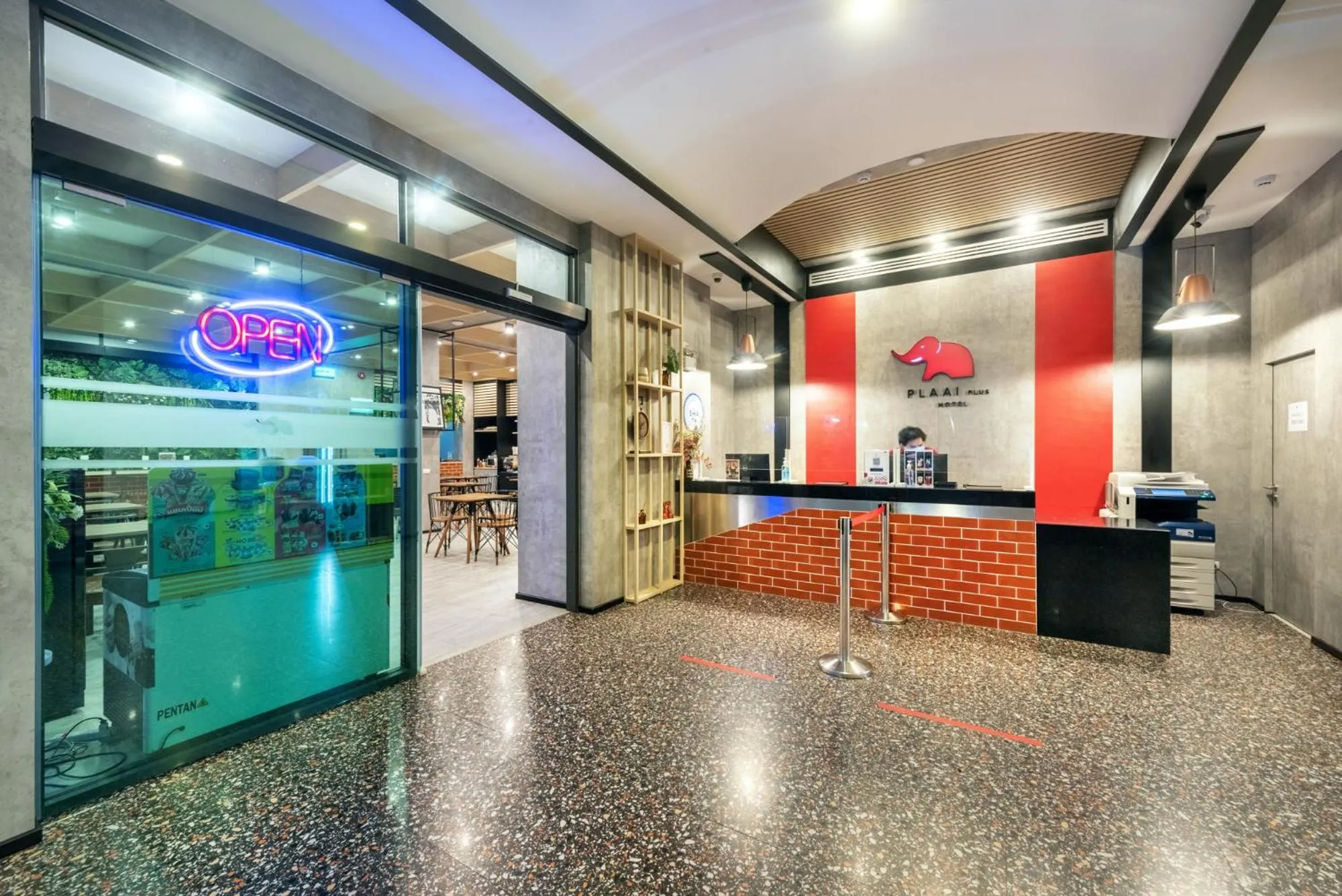 Lobby or reception in PLAAI Plus Hotel Rayong