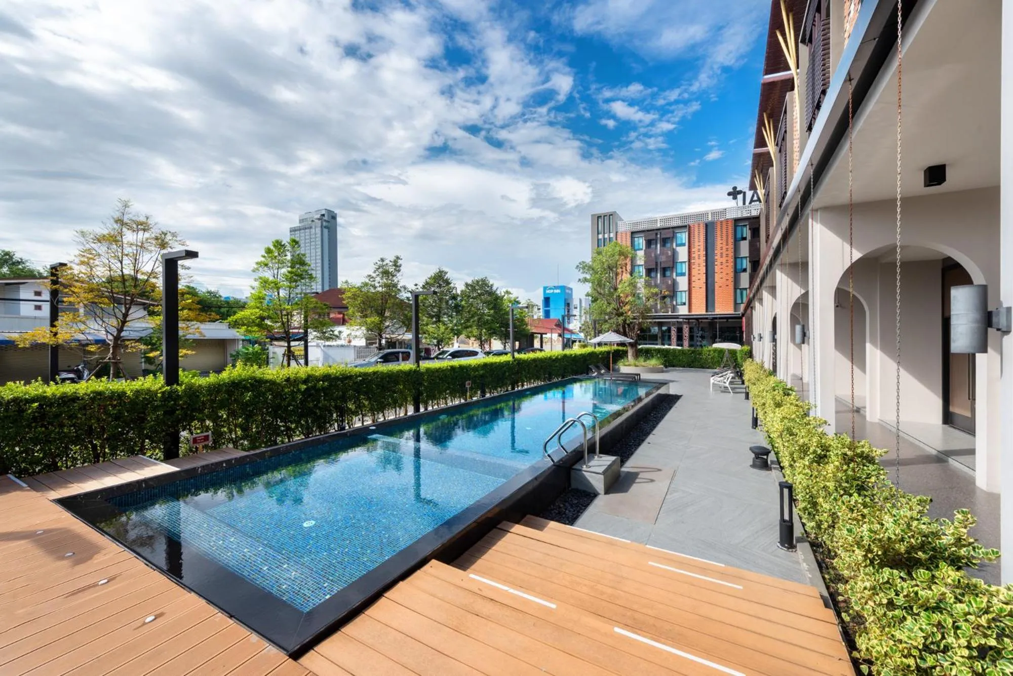 Swimming pool in PLAAI Plus Hotel Rayong