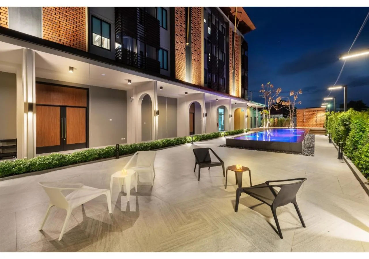 Swimming pool in PLAAI Plus Hotel Rayong