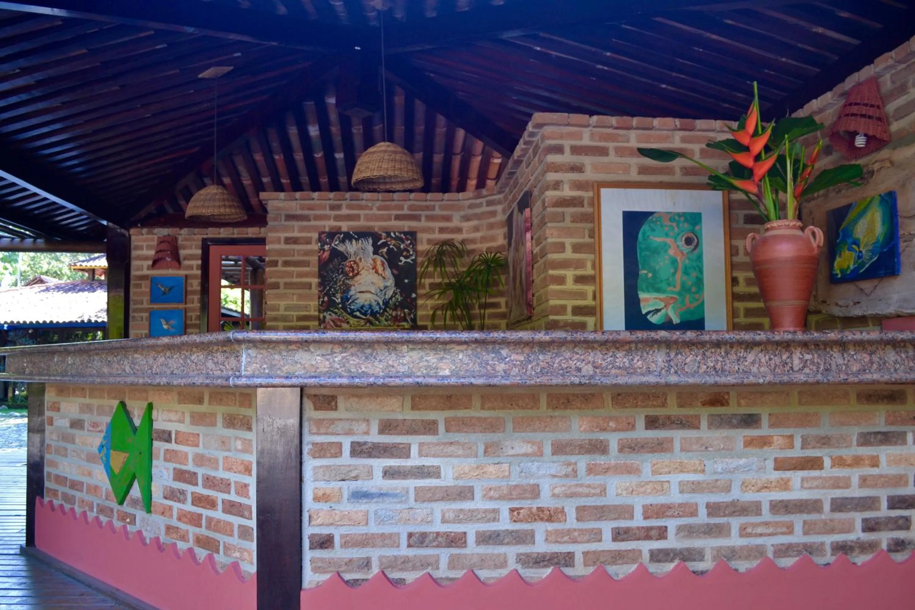 Swimming pool in Pousada do Roballo