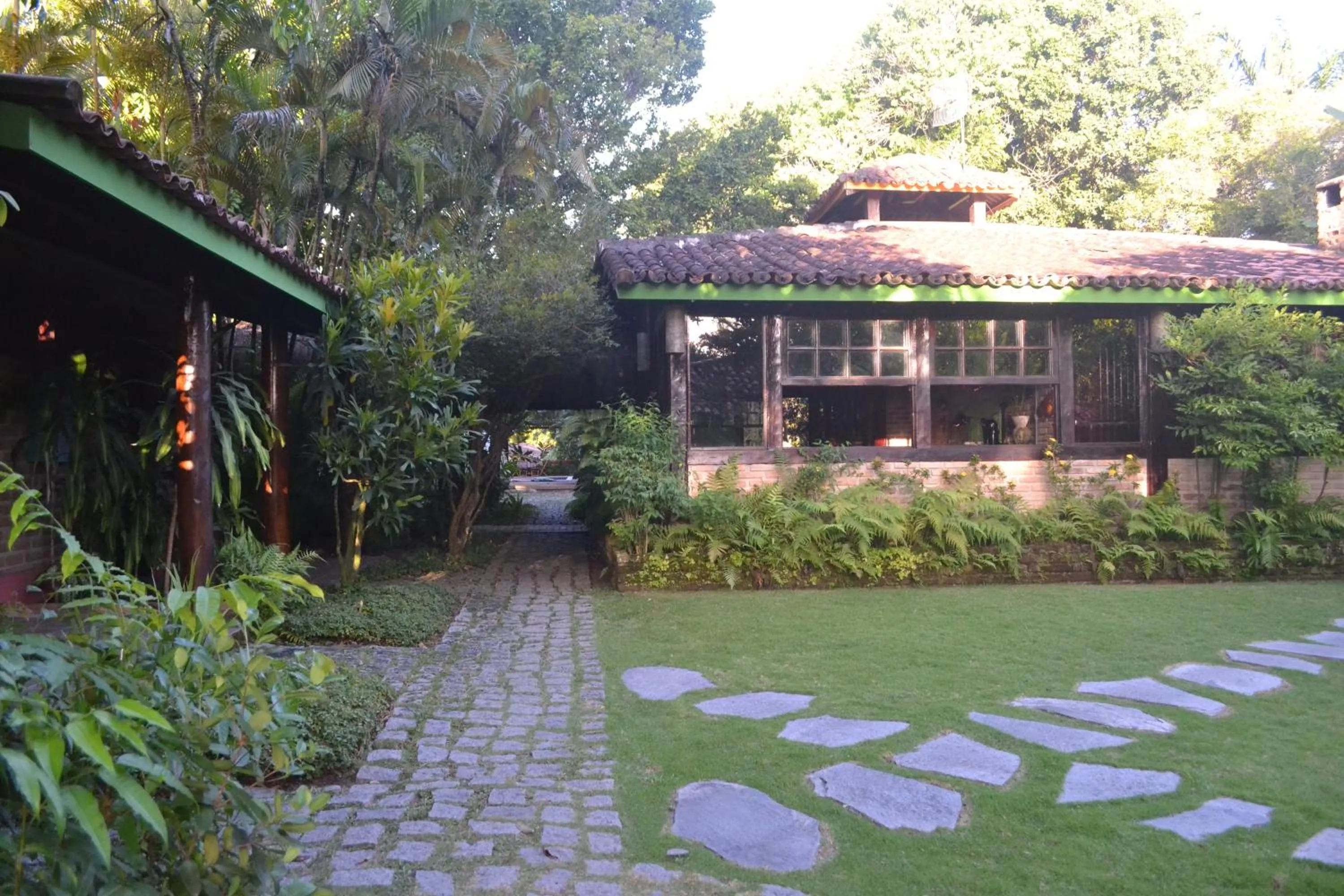 Garden in Pousada do Roballo