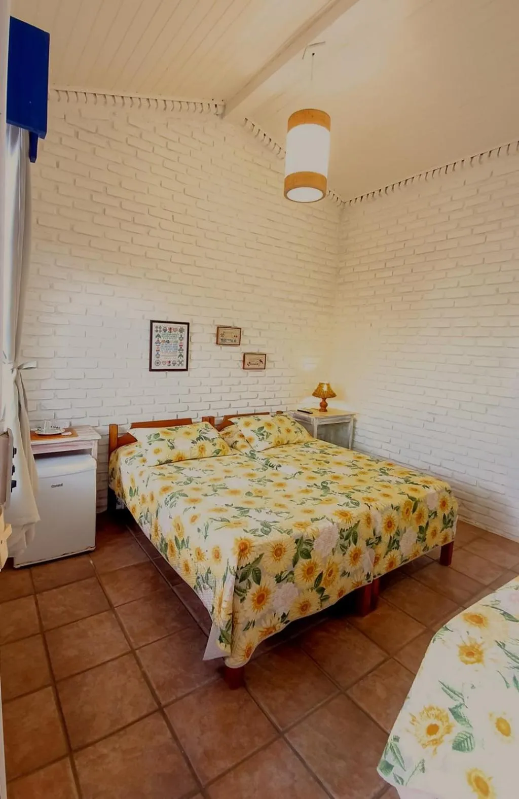 Bed in Pousada do Roballo