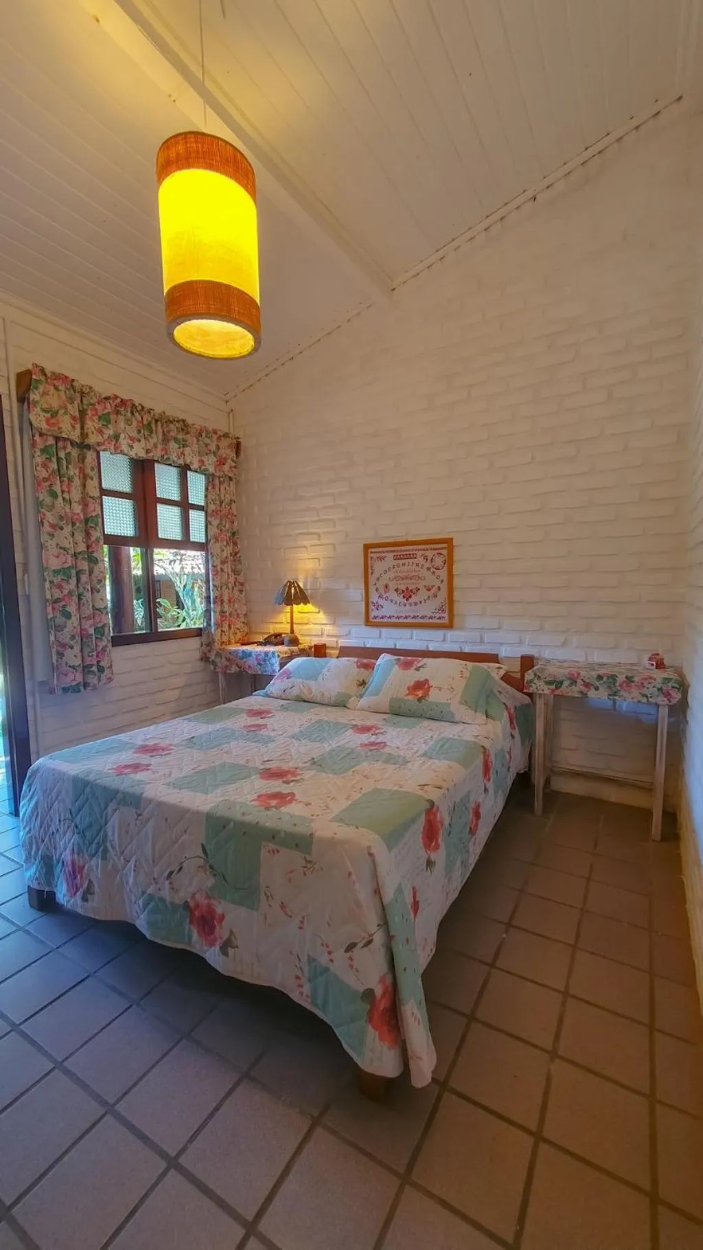 Bed in Pousada do Roballo