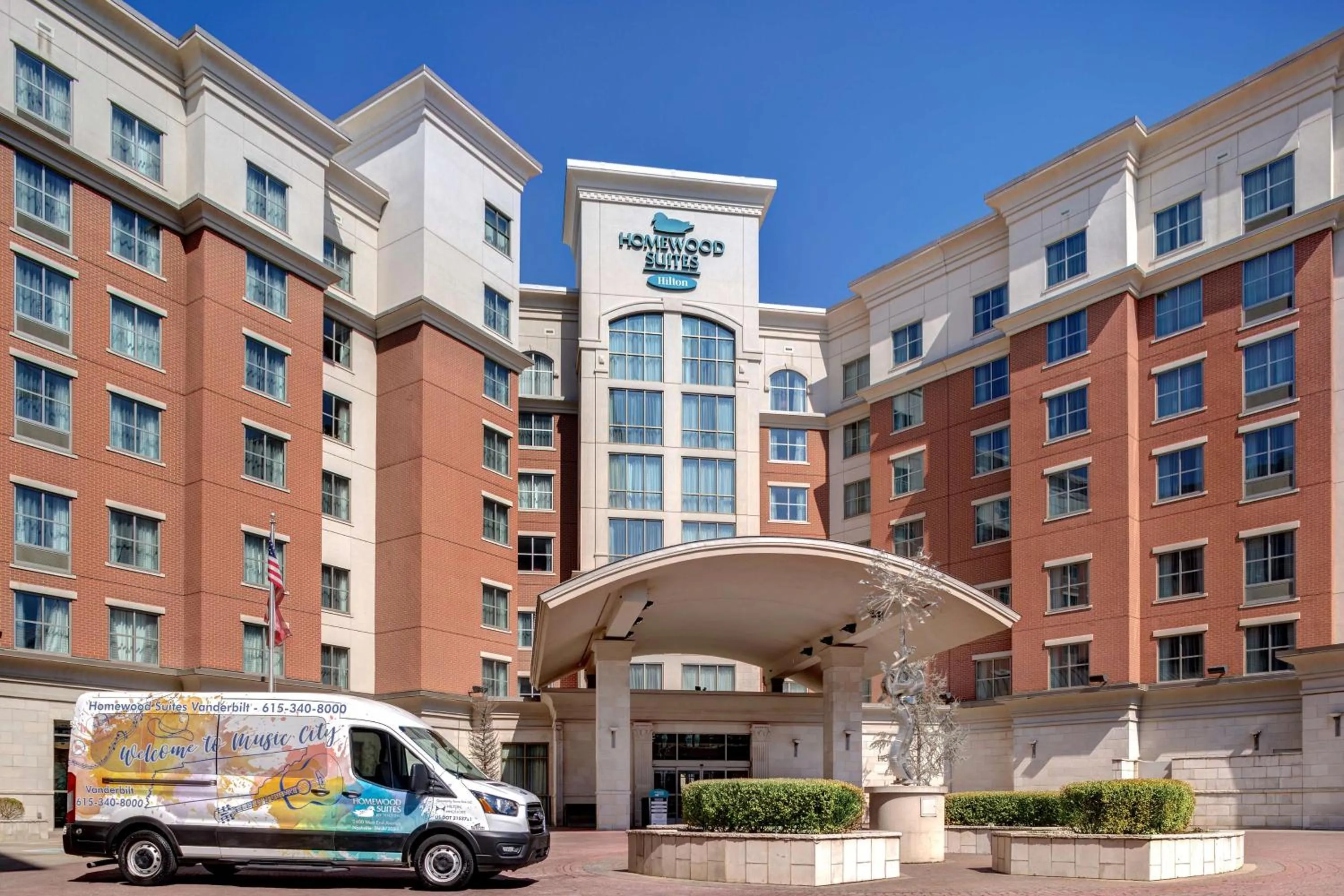 Property building in Homewood Suites Nashville Vanderbilt
