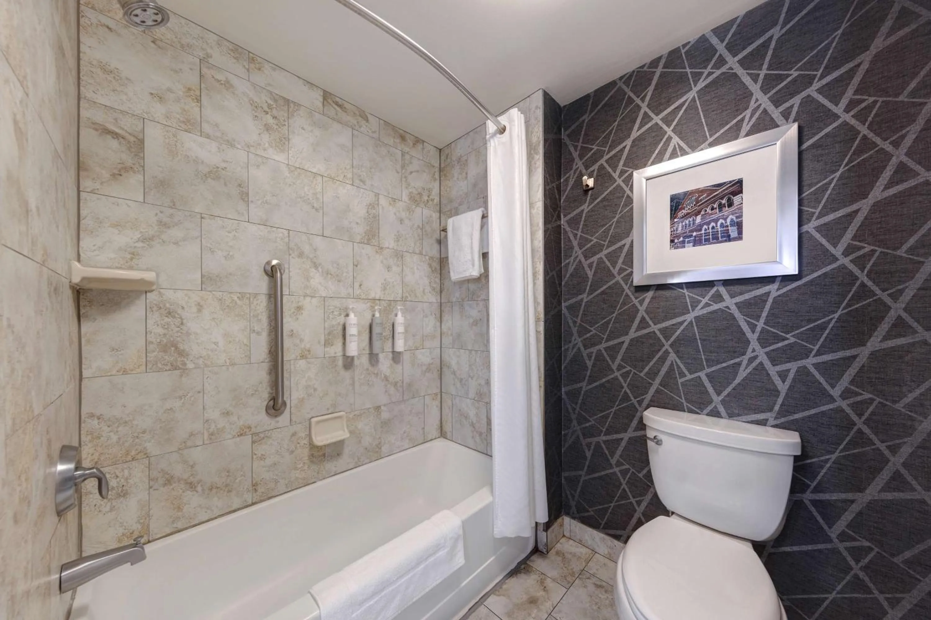 Bathroom in Homewood Suites Nashville Vanderbilt