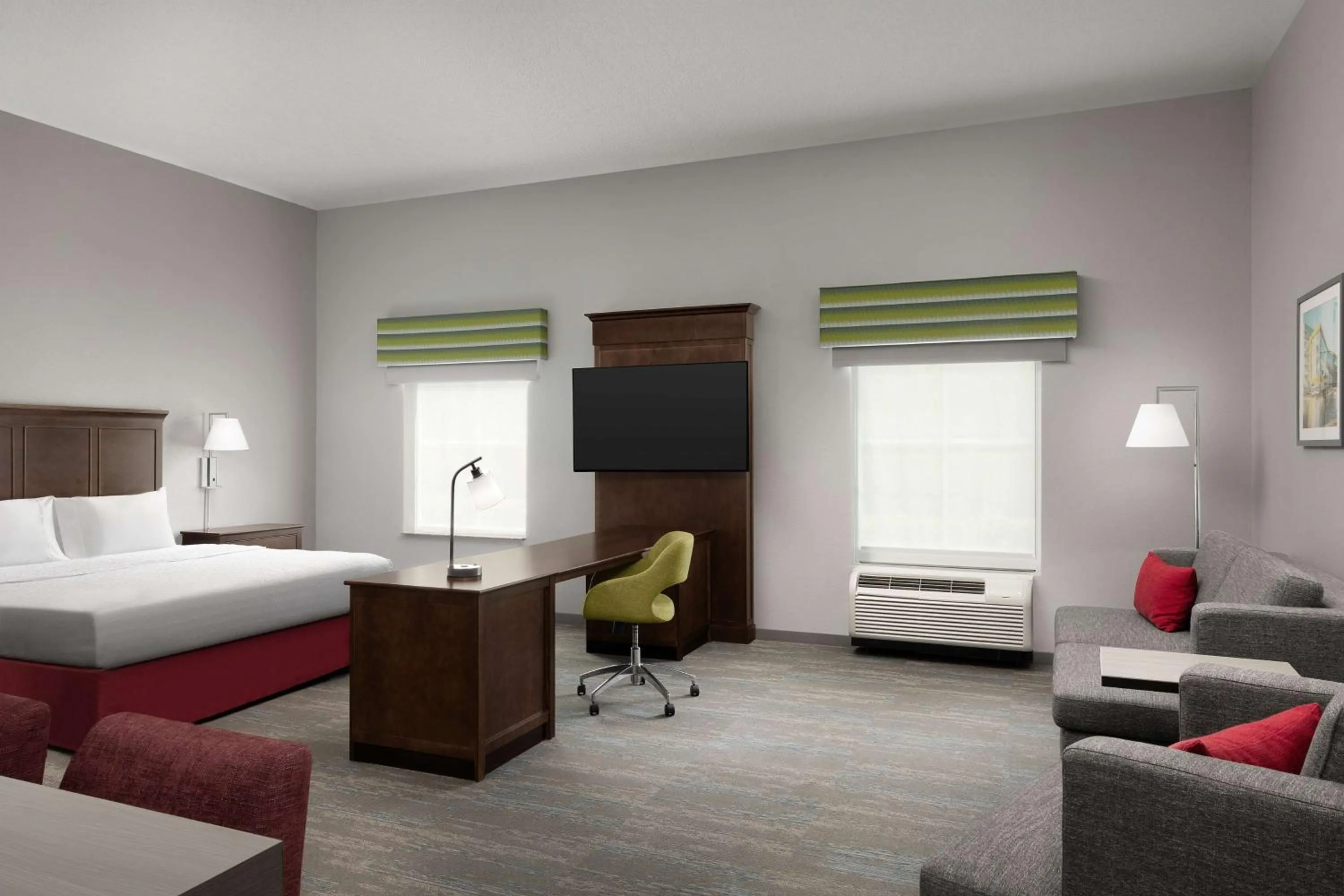 Bedroom, Bed in Hampton Inn & Suites Orlando North Altamonte Springs