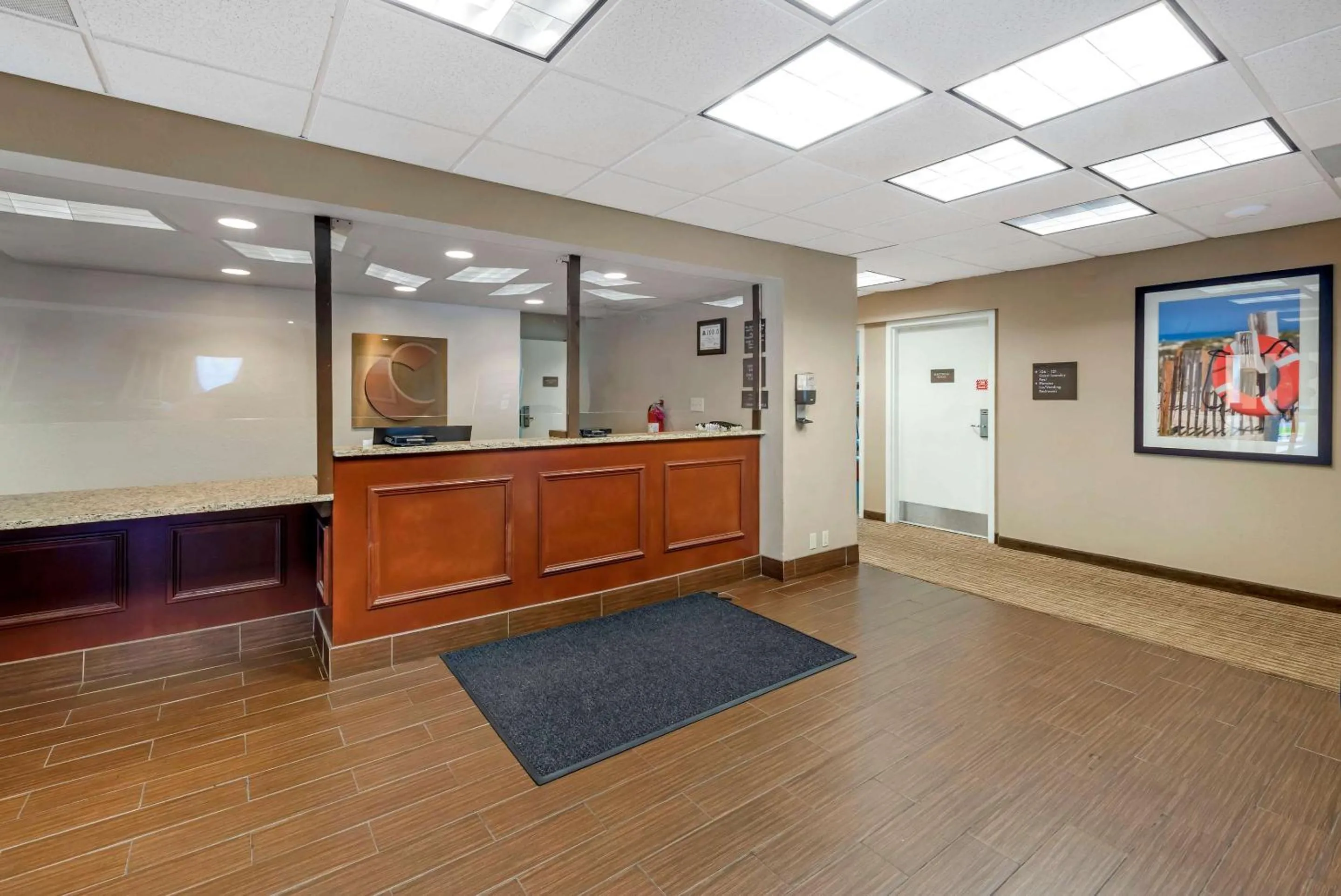 Lobby or reception in Comfort Inn Elizabeth City near University