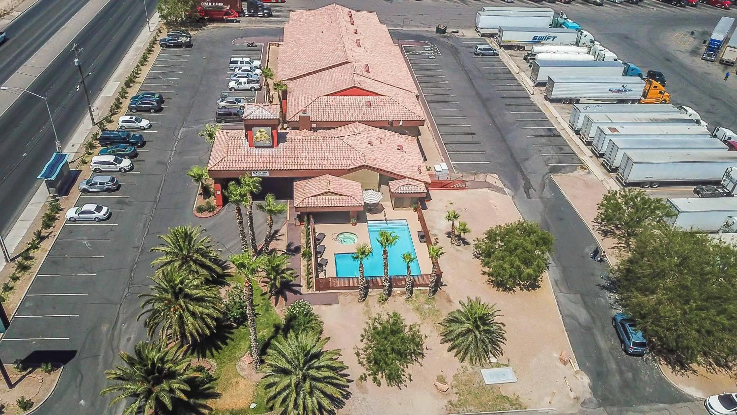 Bird's eye view in Sunrise Inn