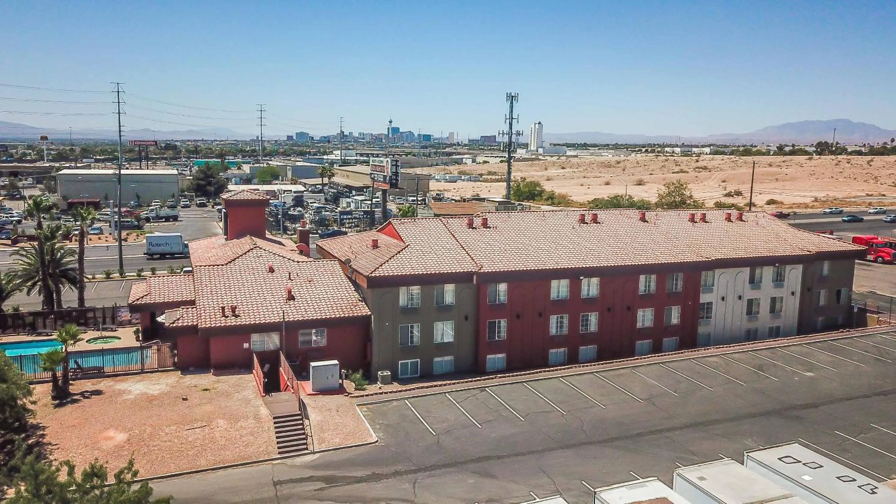 Bird's eye view in Sunrise Inn