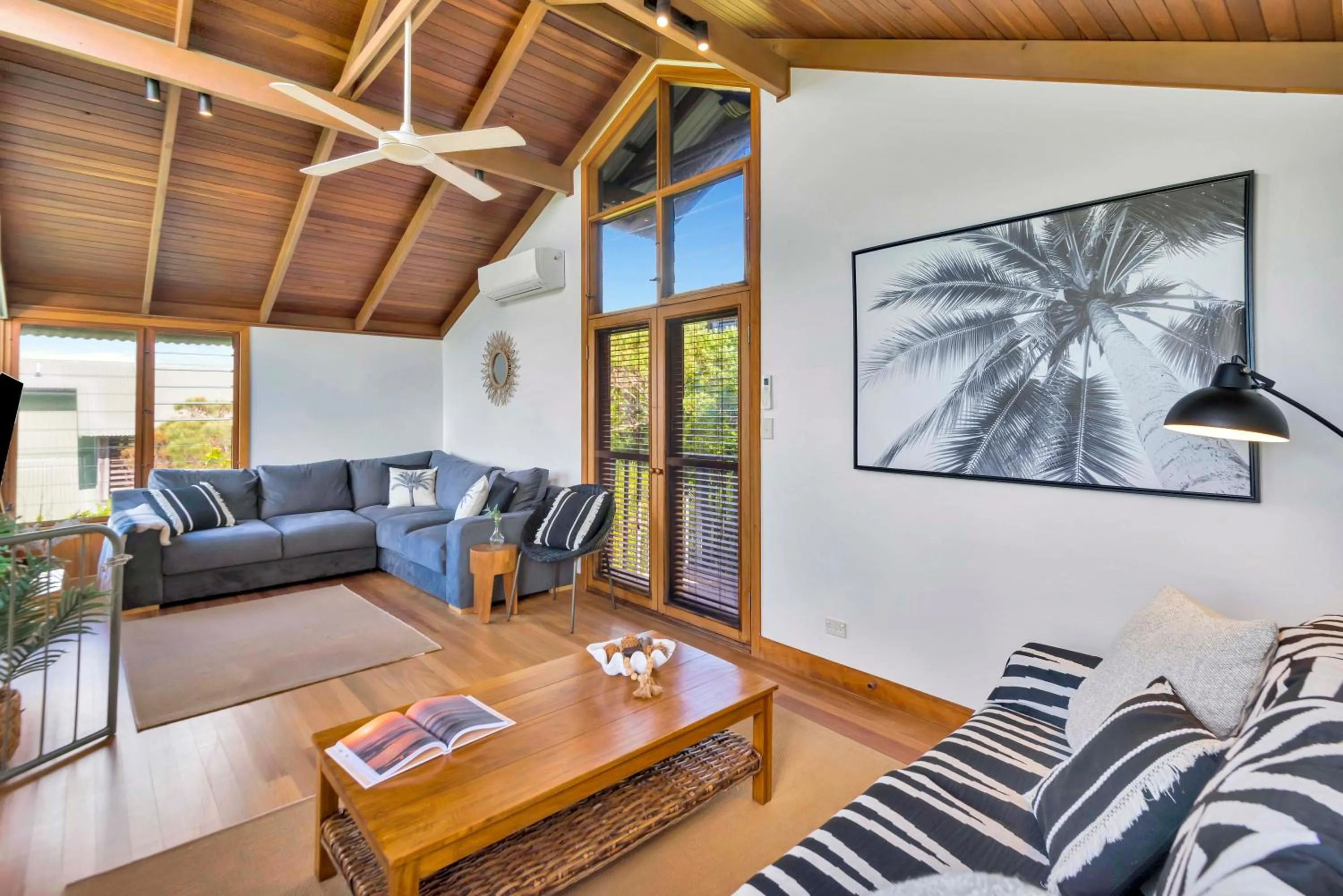 Living room in The Oasis Apartments and Treetop Houses