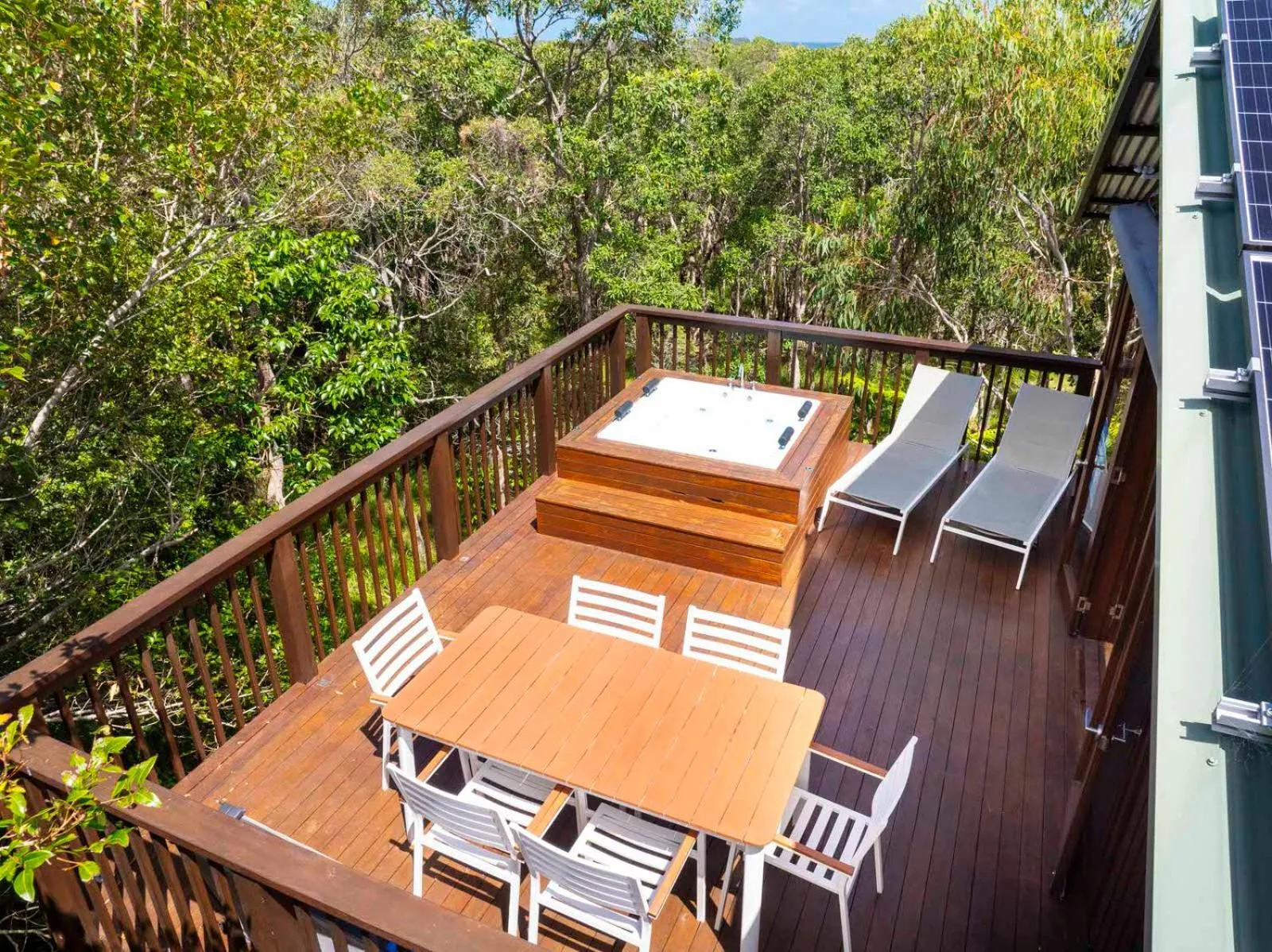 Balcony/Terrace in The Oasis Apartments and Treetop Houses