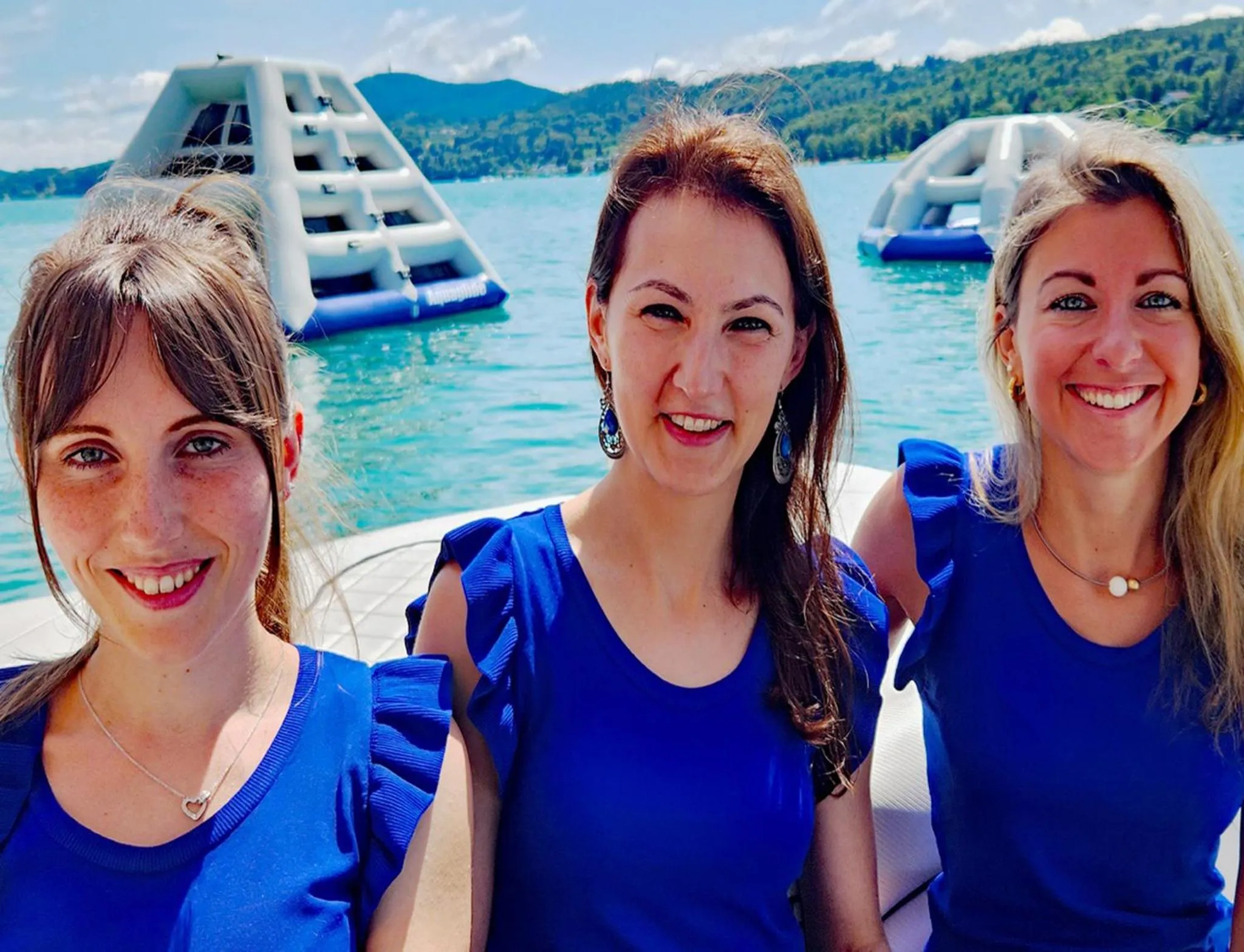 Staff in Barry Memle Directly at the Lake