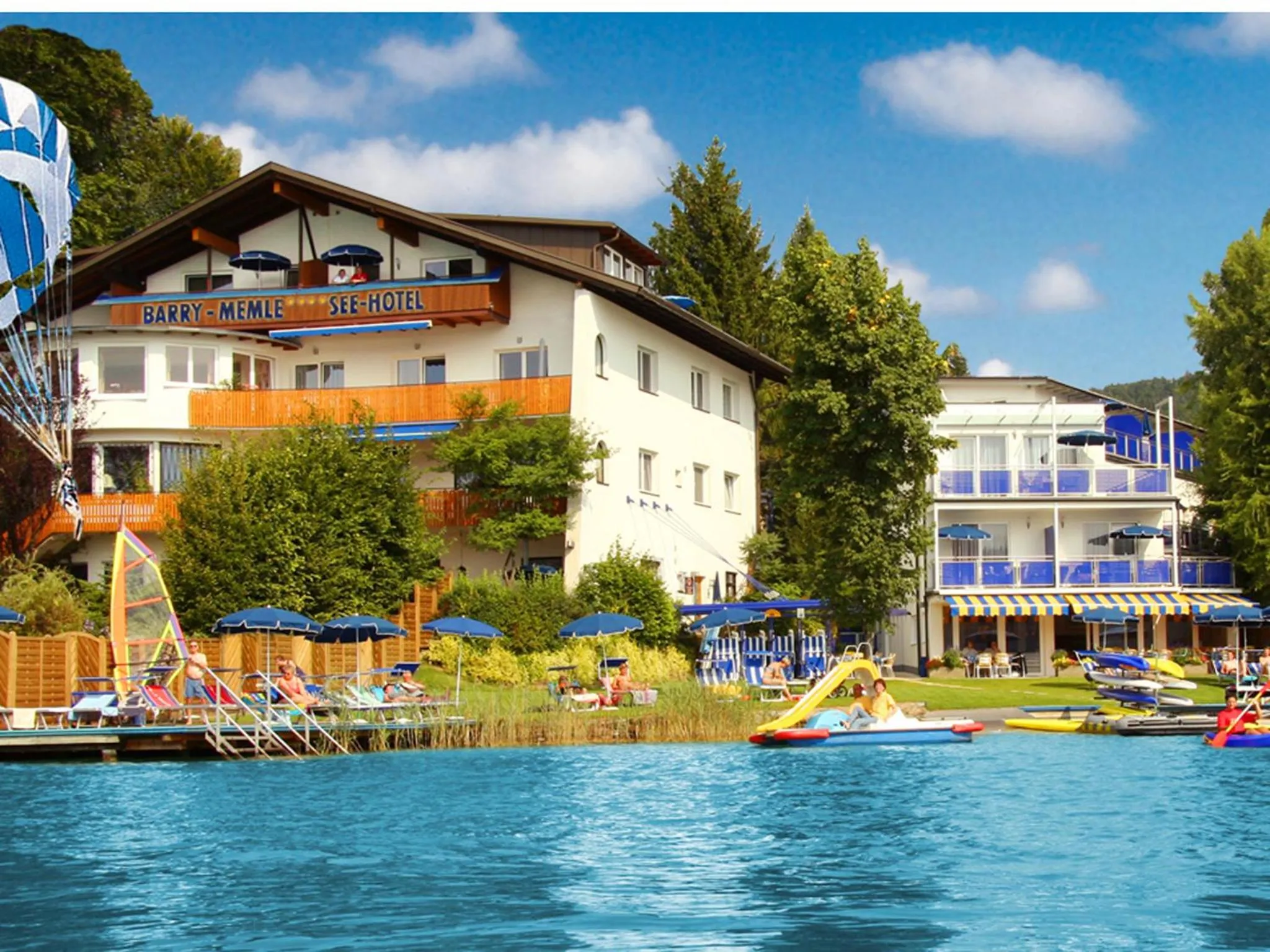 Beach in Barry Memle Directly at the Lake