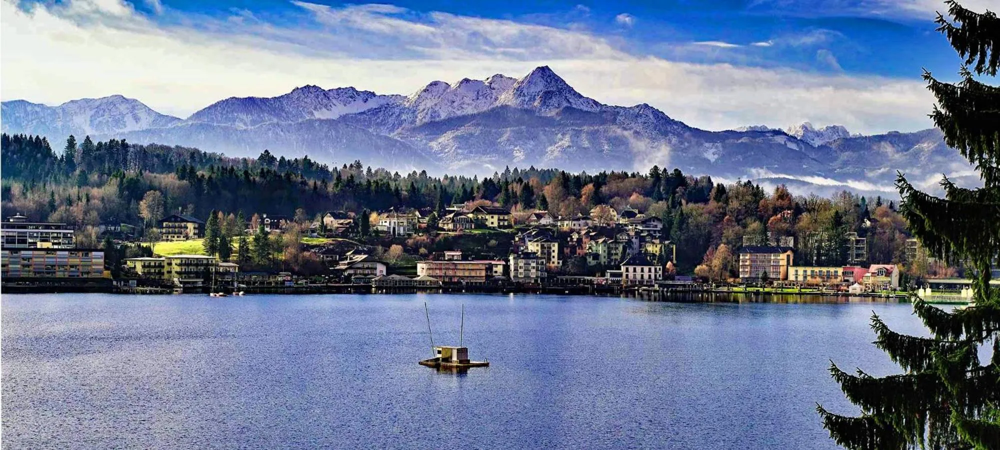Winter in Barry Memle Directly at the Lake