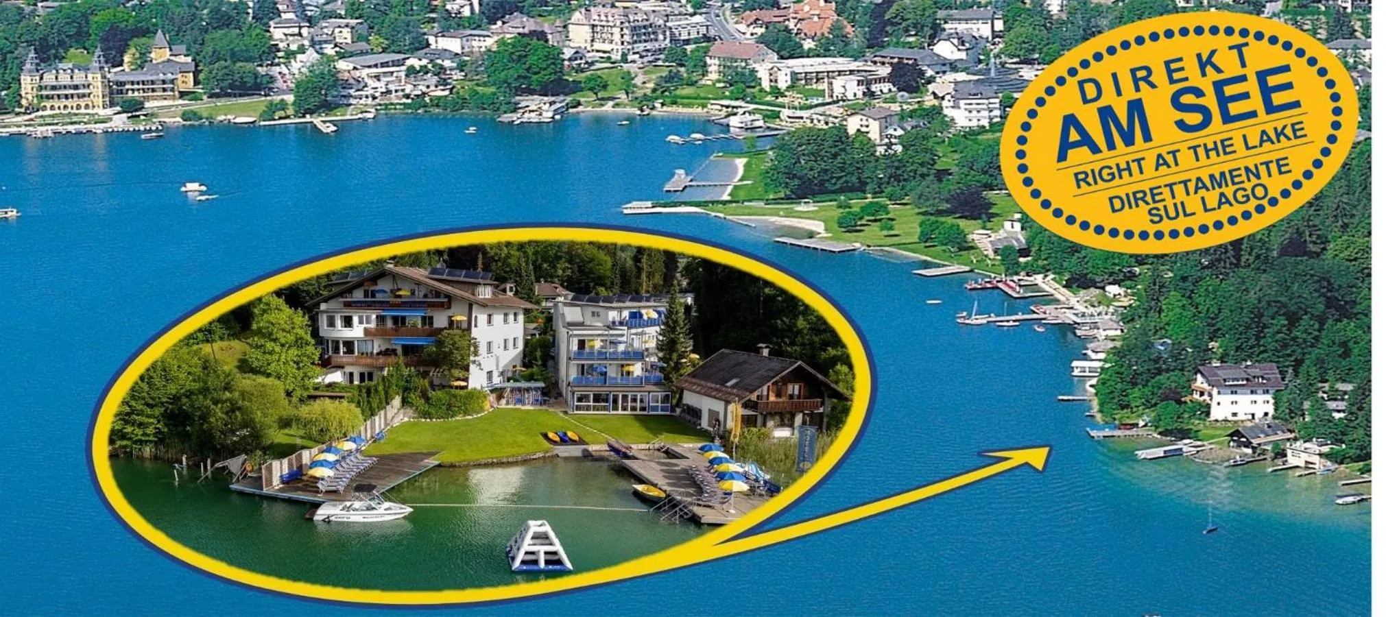 Property building in Barry Memle Directly at the Lake