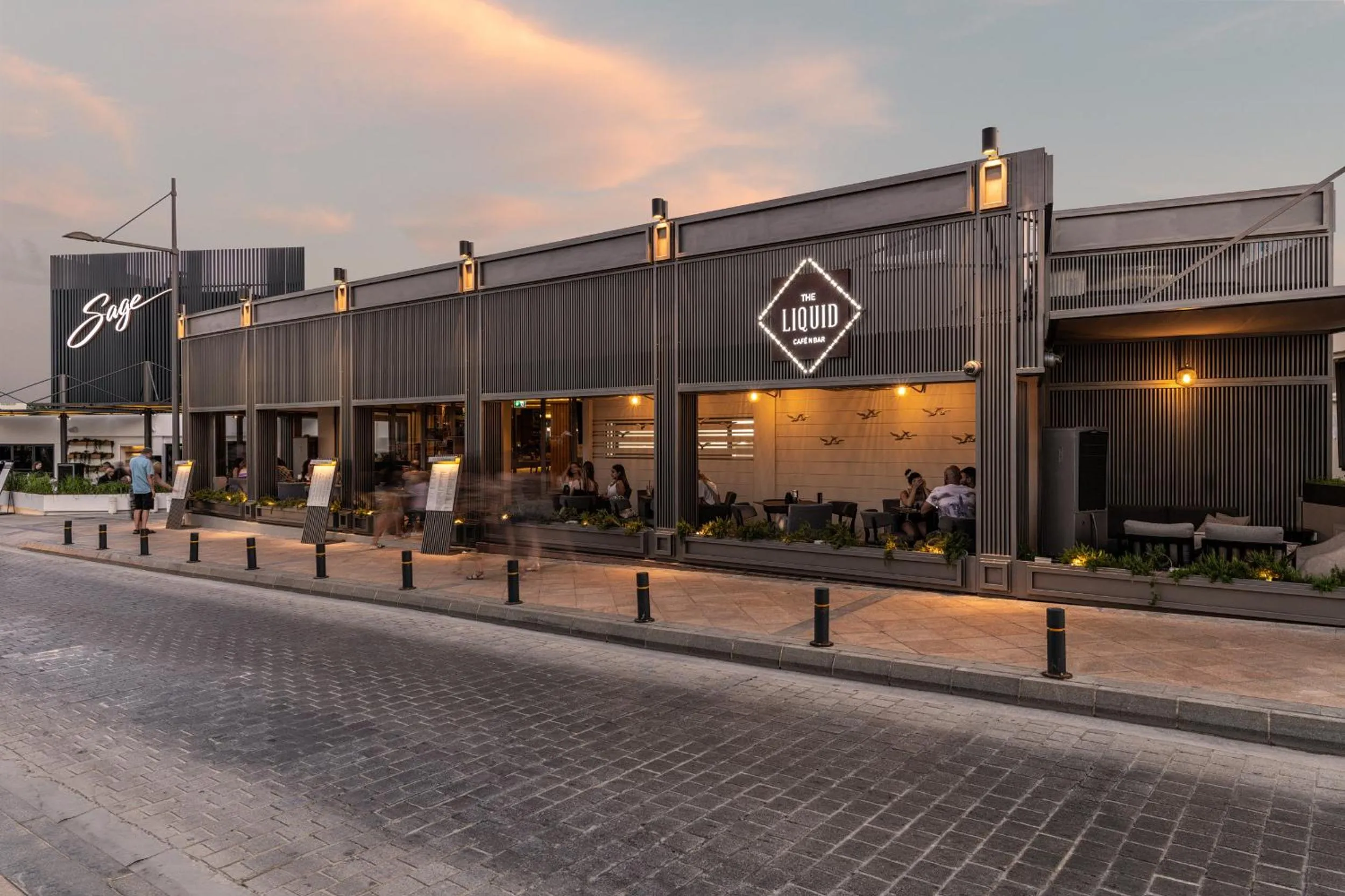 Property building in Liquid Hotel Apartments