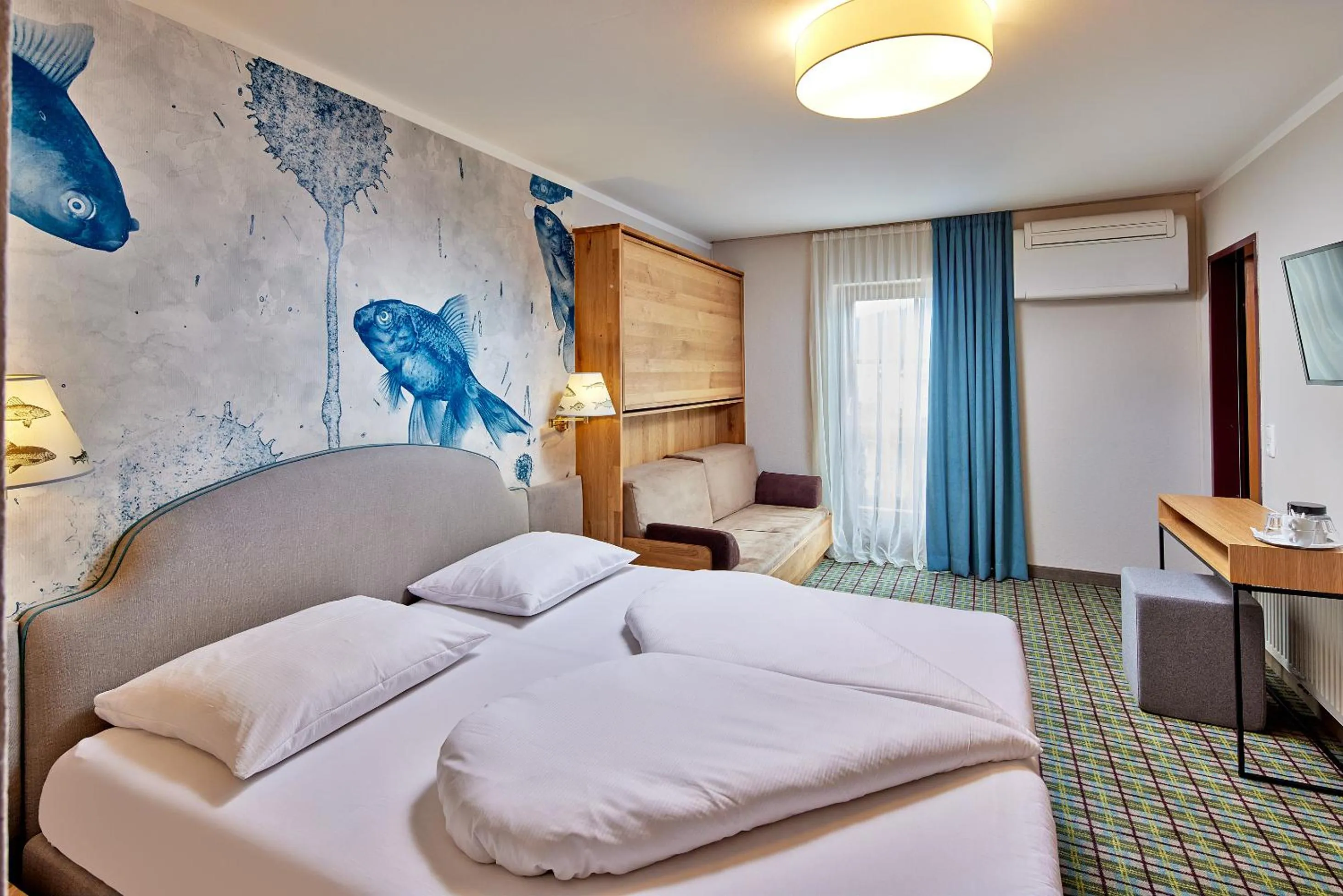 Photo of the whole room, Bed in Fish'Inn Zell - Hotel Fischerwirt