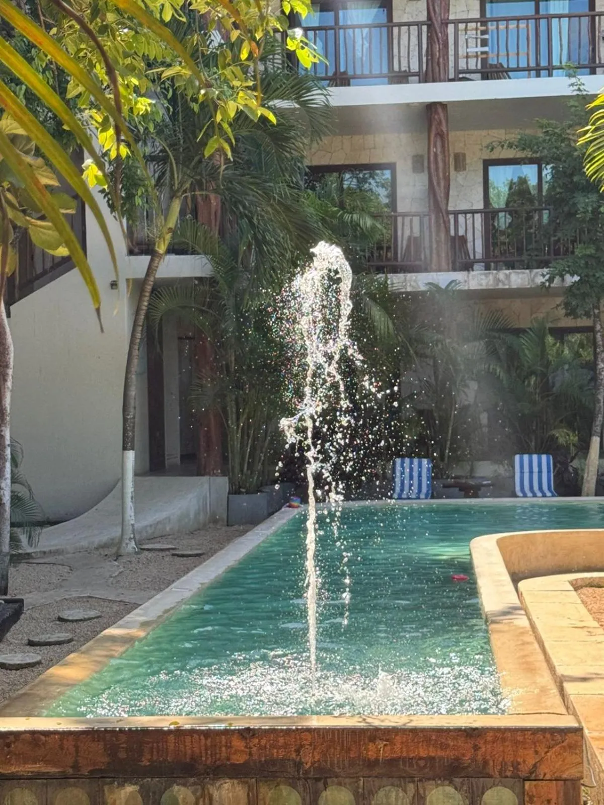 Swimming pool in Casa Tulum Hotel