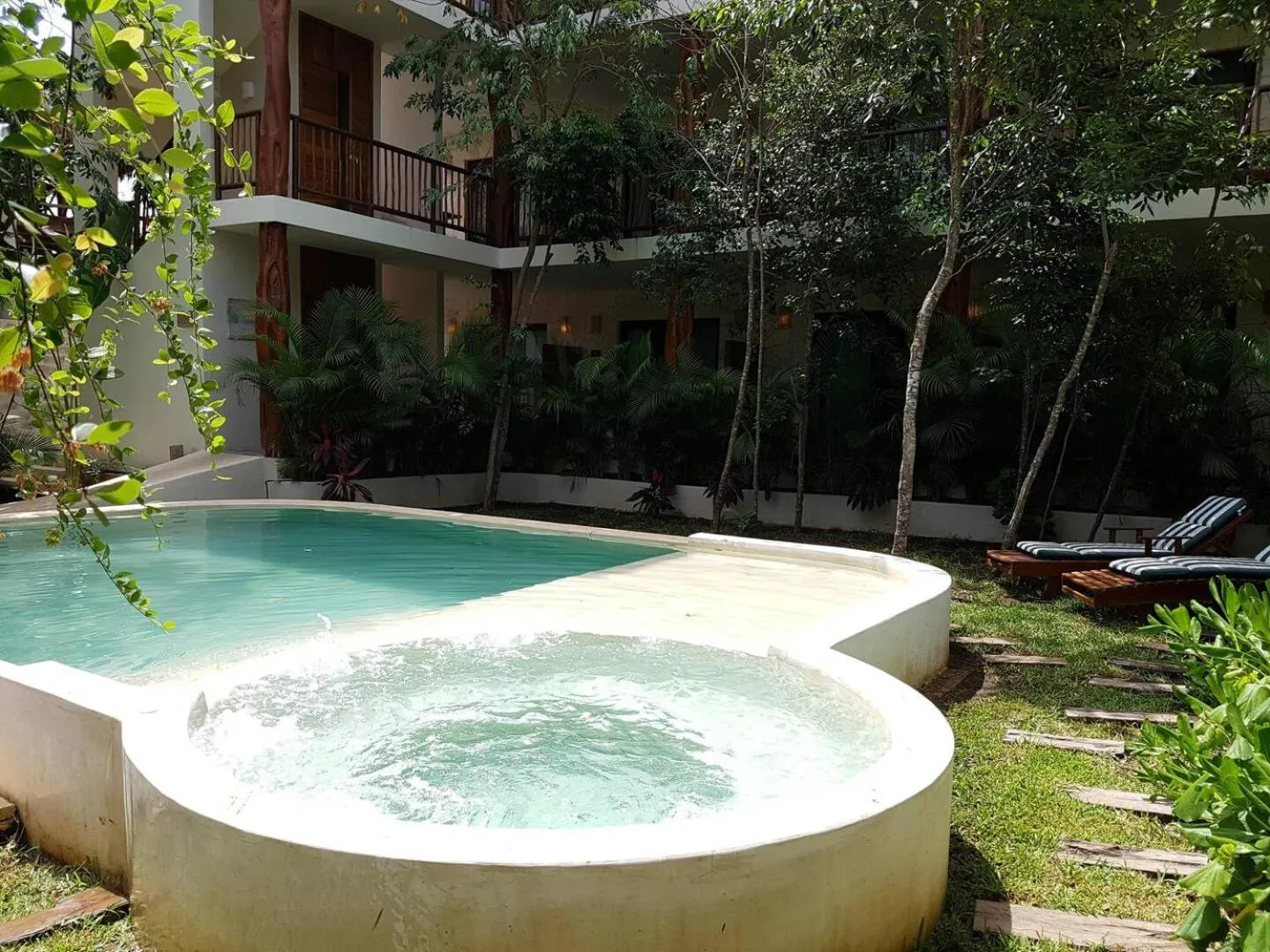 Swimming pool in Casa Tulum Hotel