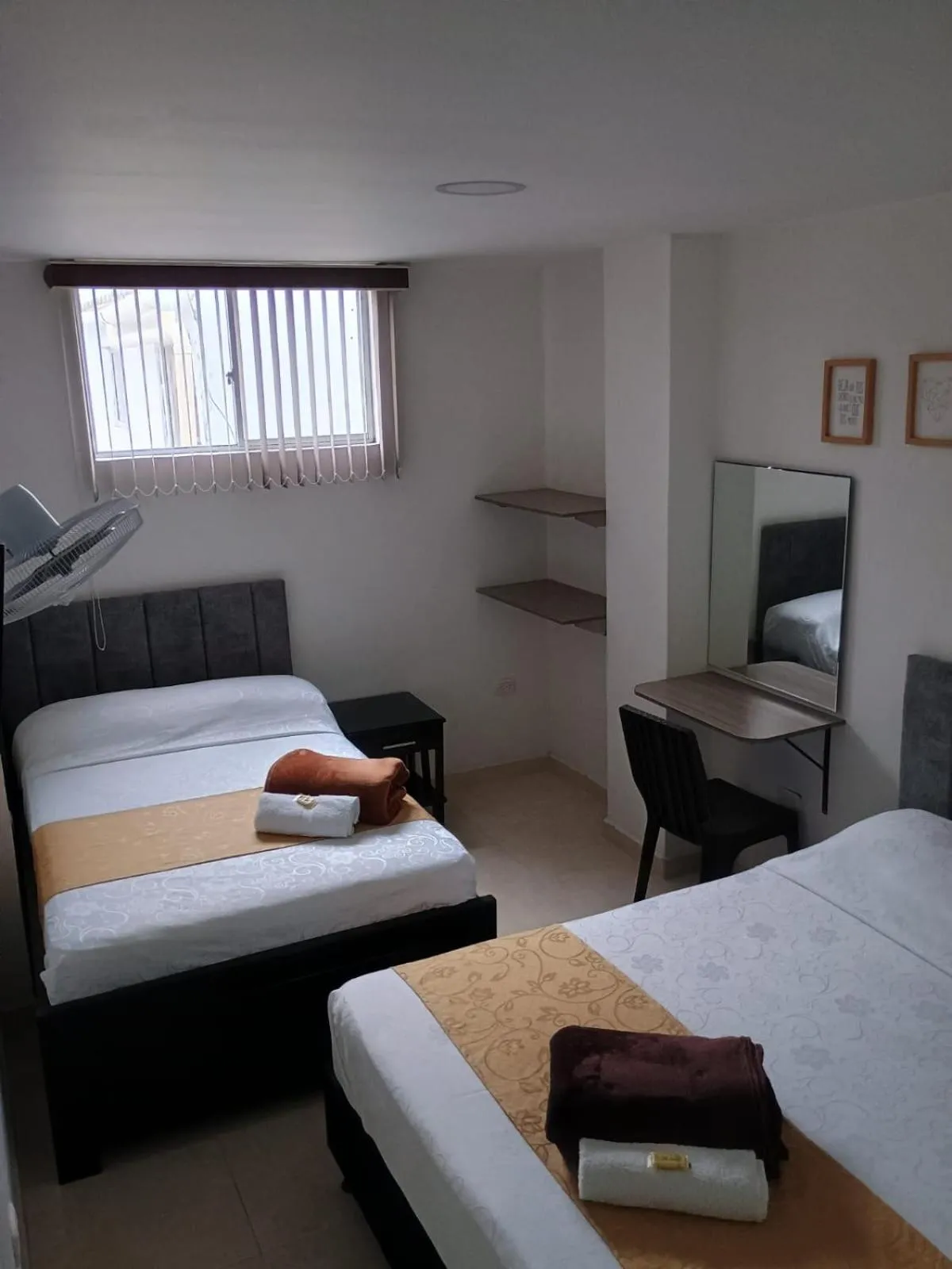 Bed in Hotel Cafe Estrella