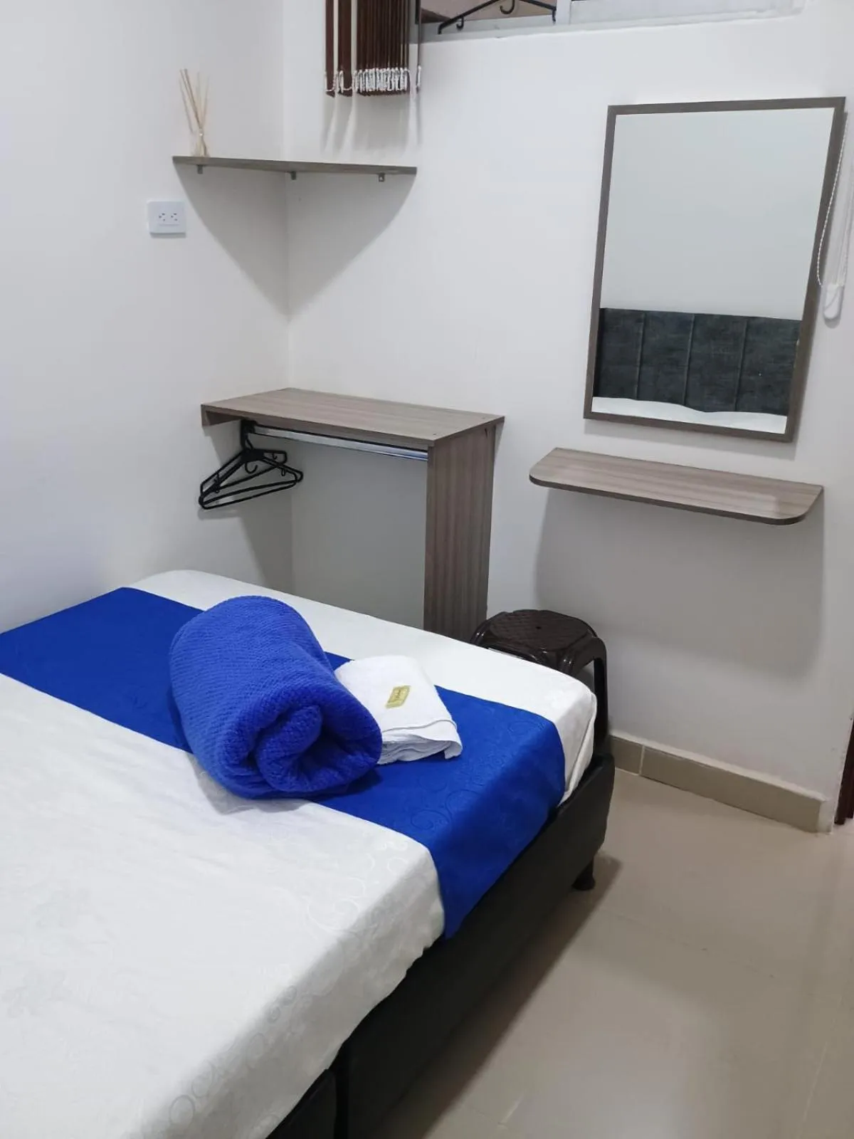 Bed in Hotel Cafe Estrella