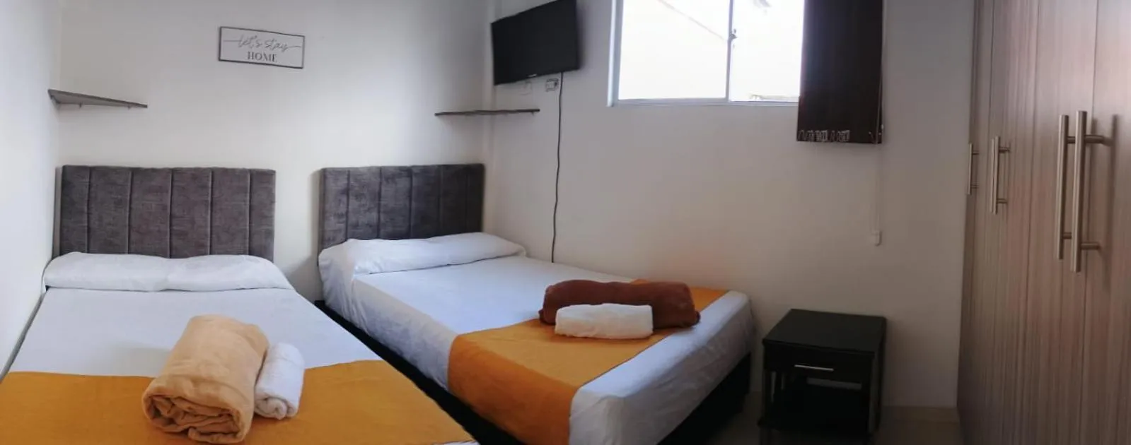 Bed in Hotel Cafe Estrella