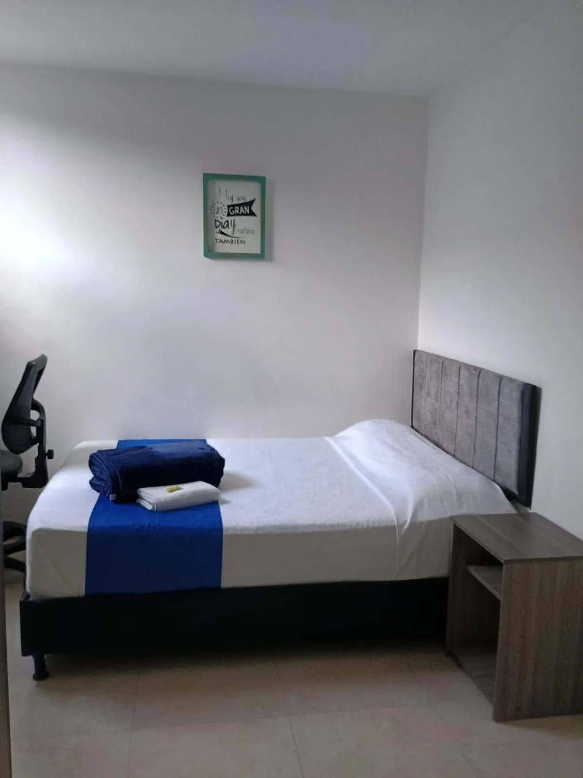 Bed in Hotel Cafe Estrella