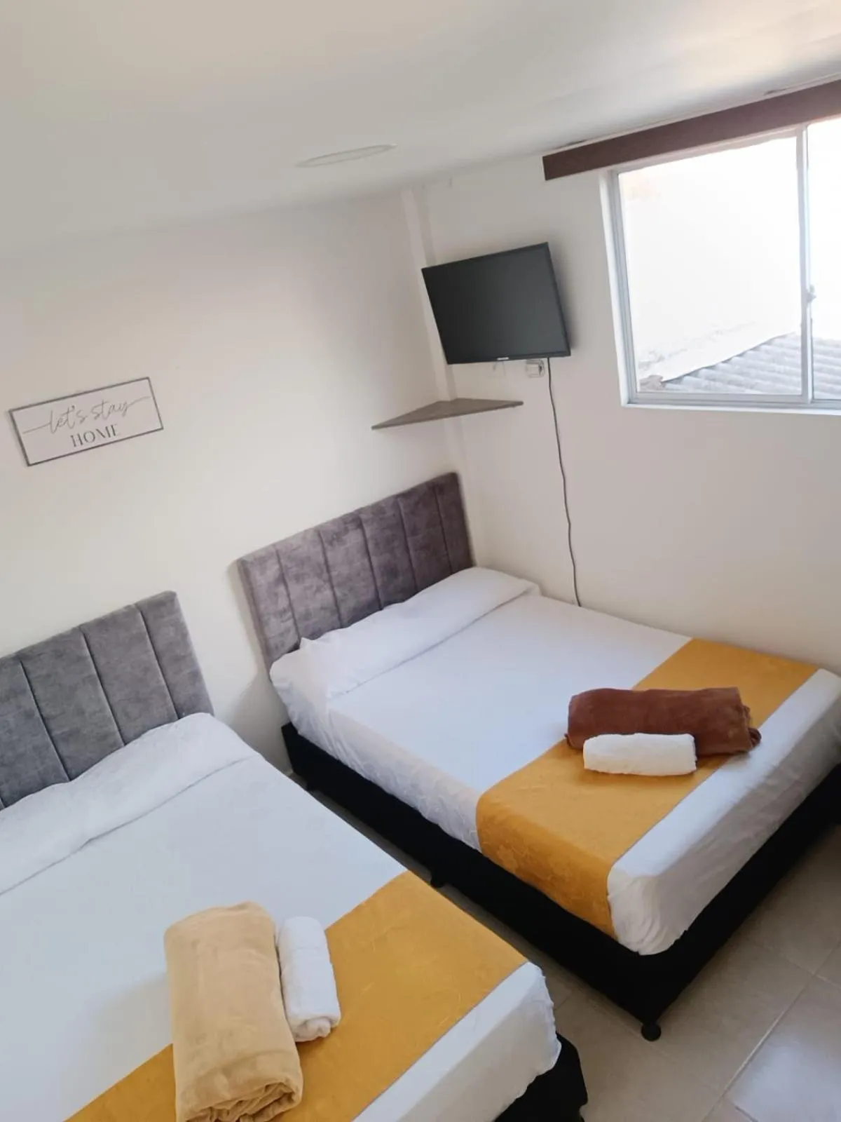 Bed in Hotel Cafe Estrella