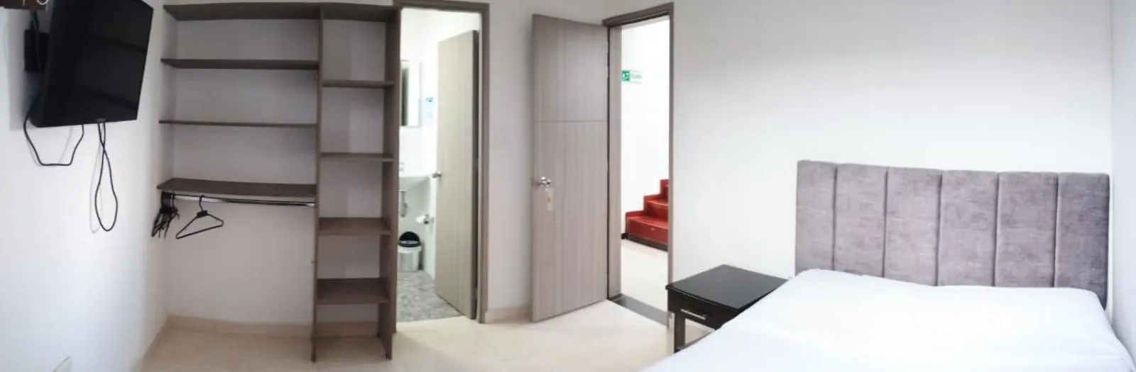 Bed in Hotel Cafe Estrella