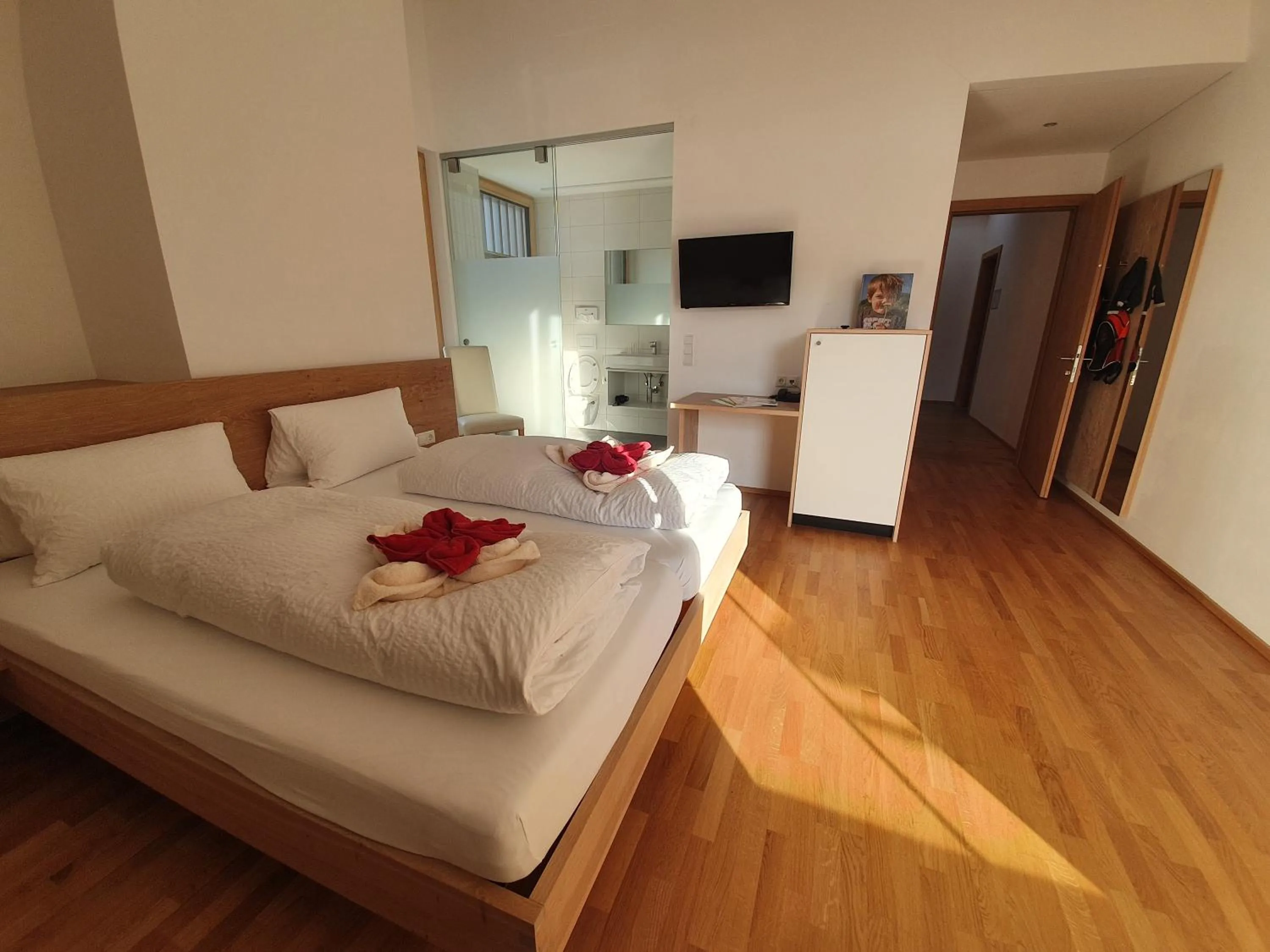 Bed in Familienhotel Adler