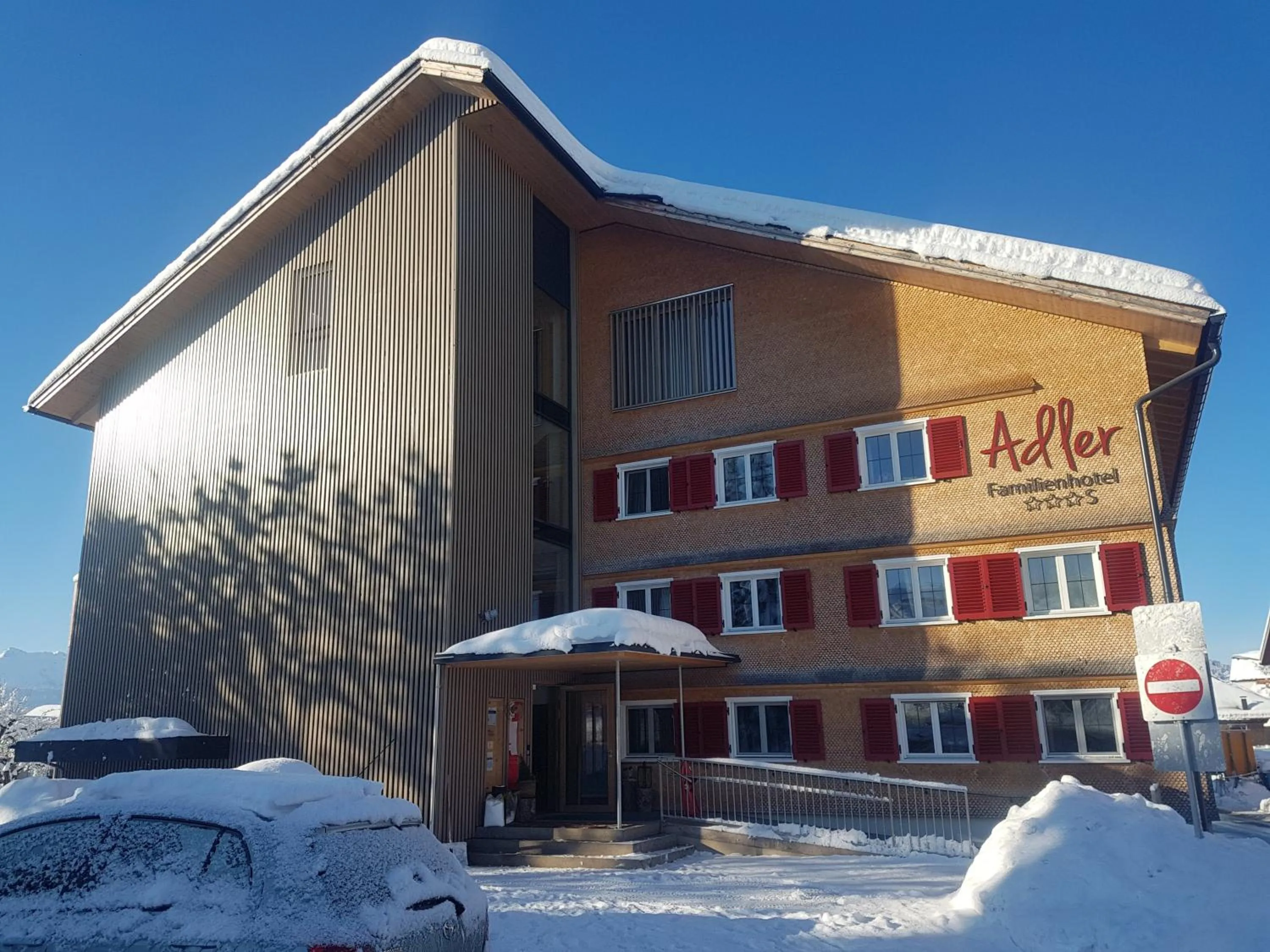 Winter in Familienhotel Adler