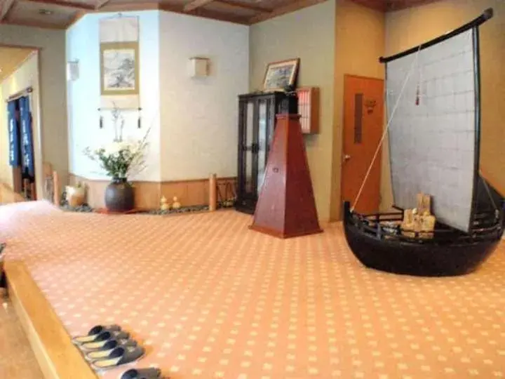 Lobby or reception in Yakushi no Yu Yumotokan Lobby or reception in Yakushi no Yu Yumotokan