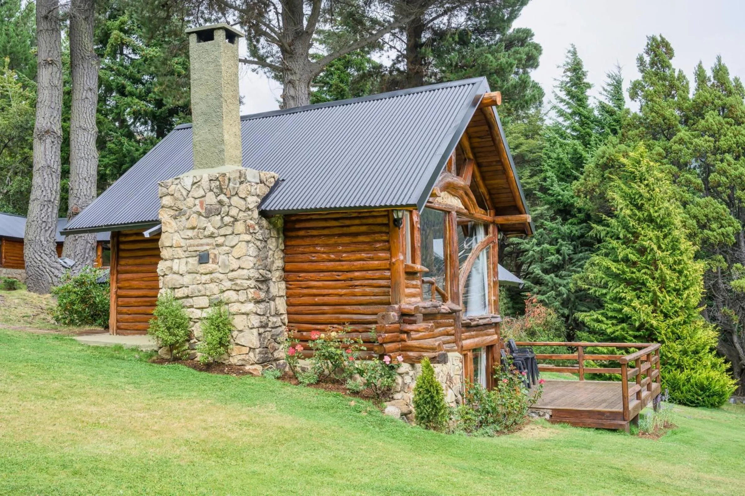 View (from property/room) in Cabañas Villa Labrador con costa de lago