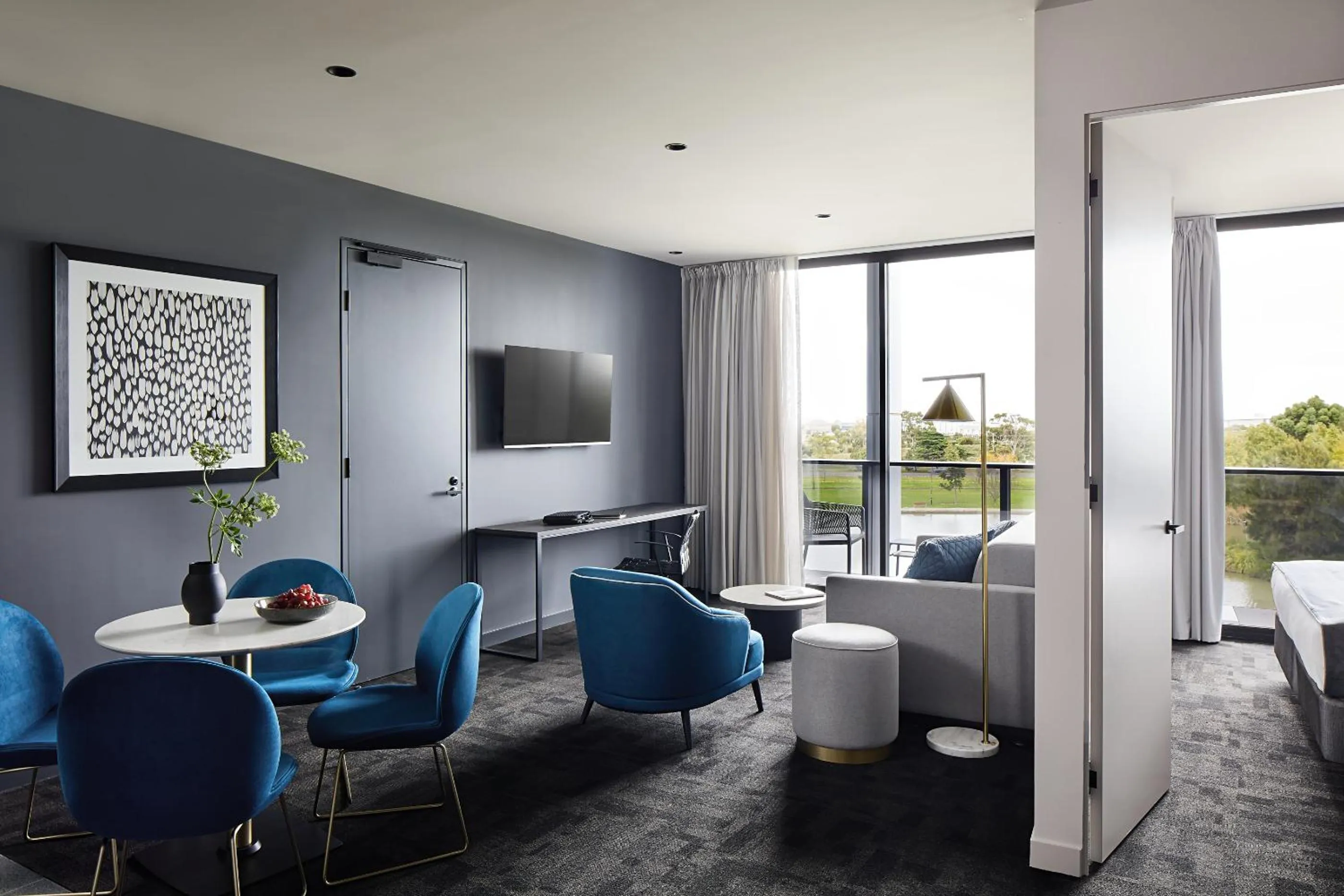 Living room in Punthill Caroline Springs