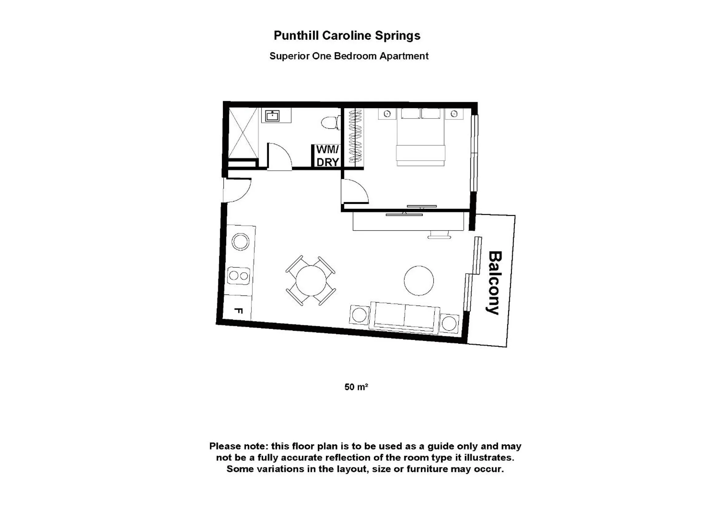 Floor plan in Punthill Caroline Springs