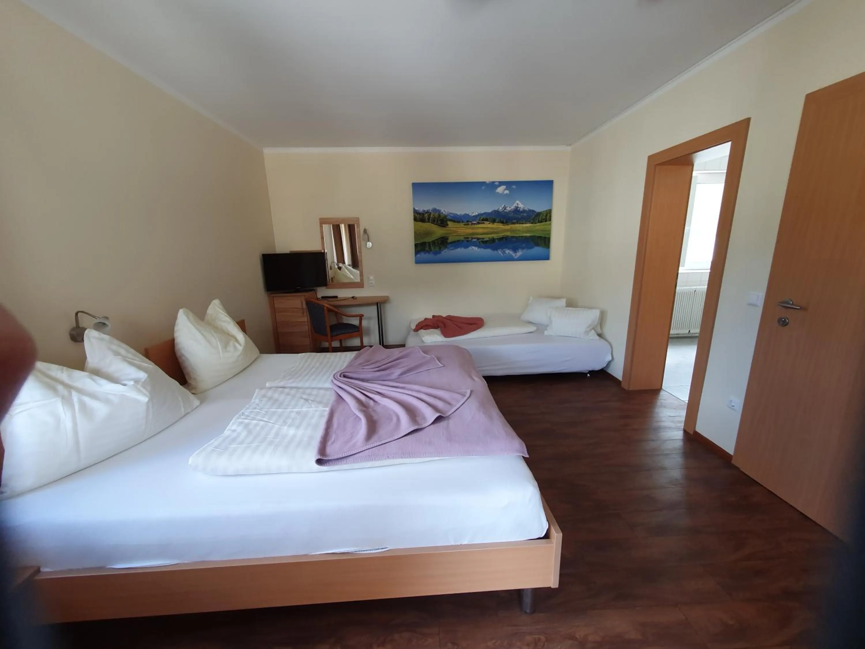 Bed in Gasthof Zur Post