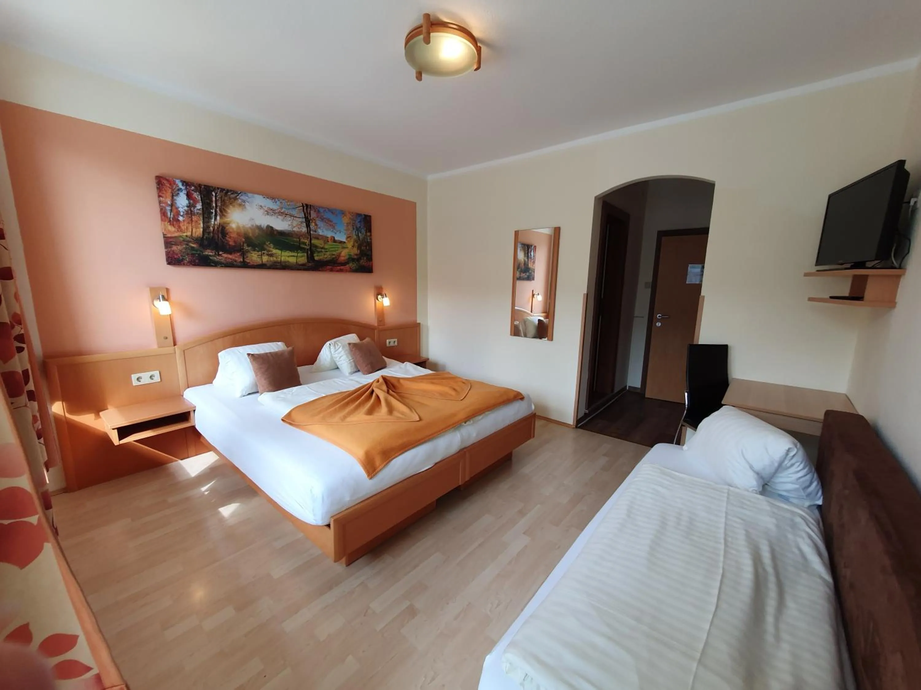 Bed in Gasthof Zur Post