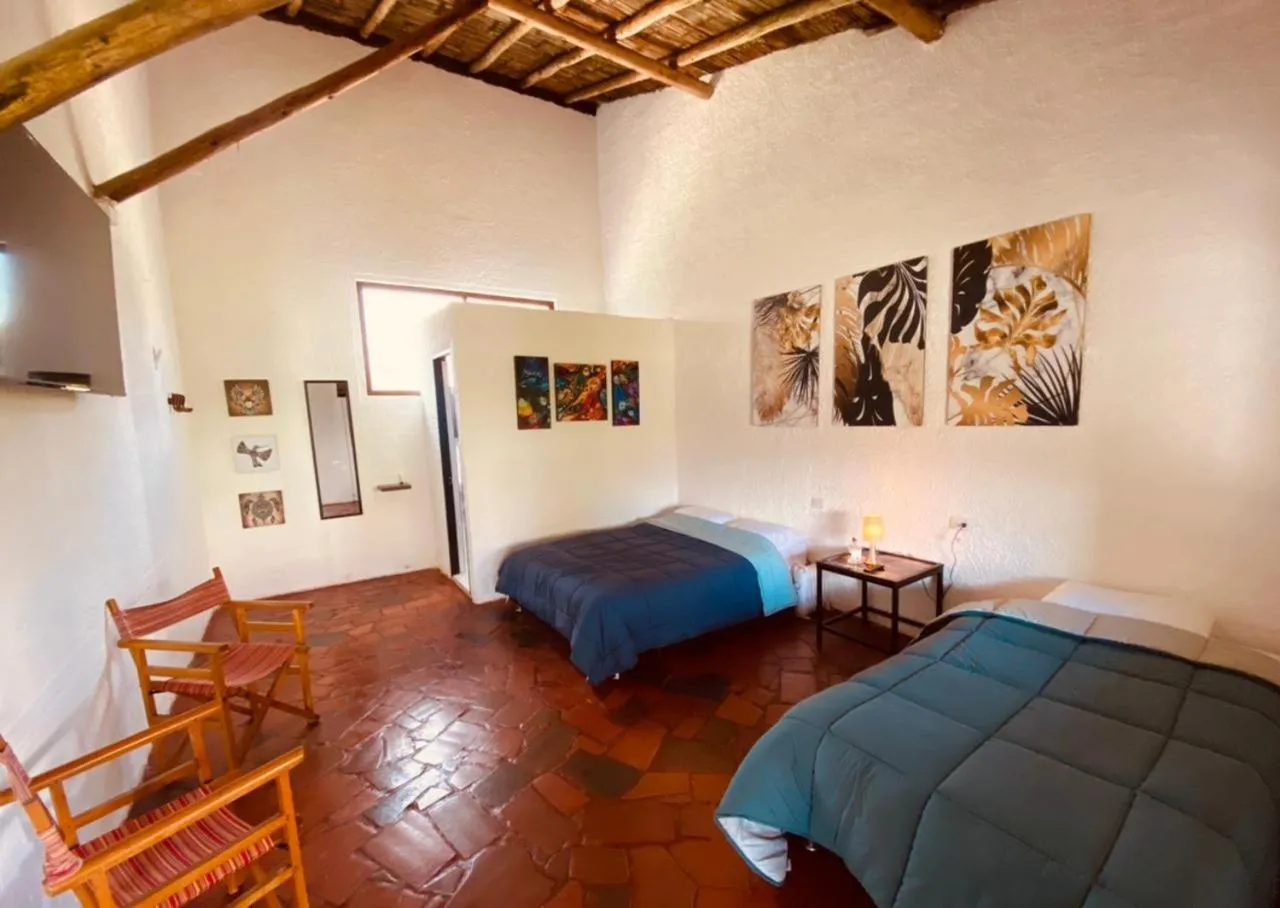 Photo of the whole room, Bed in Club AVIVA Guatavita - Hostel - Restaurante, Disco & Bar