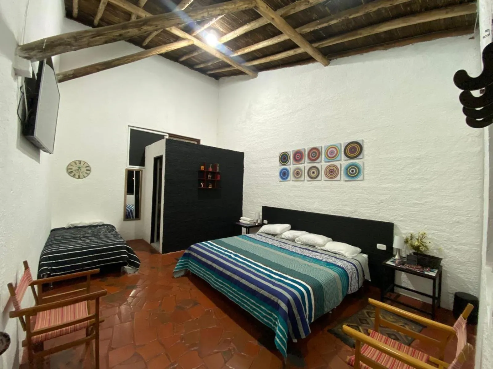 Bed in Club AVIVA Guatavita - Hostel - Restaurante, Disco & Bar