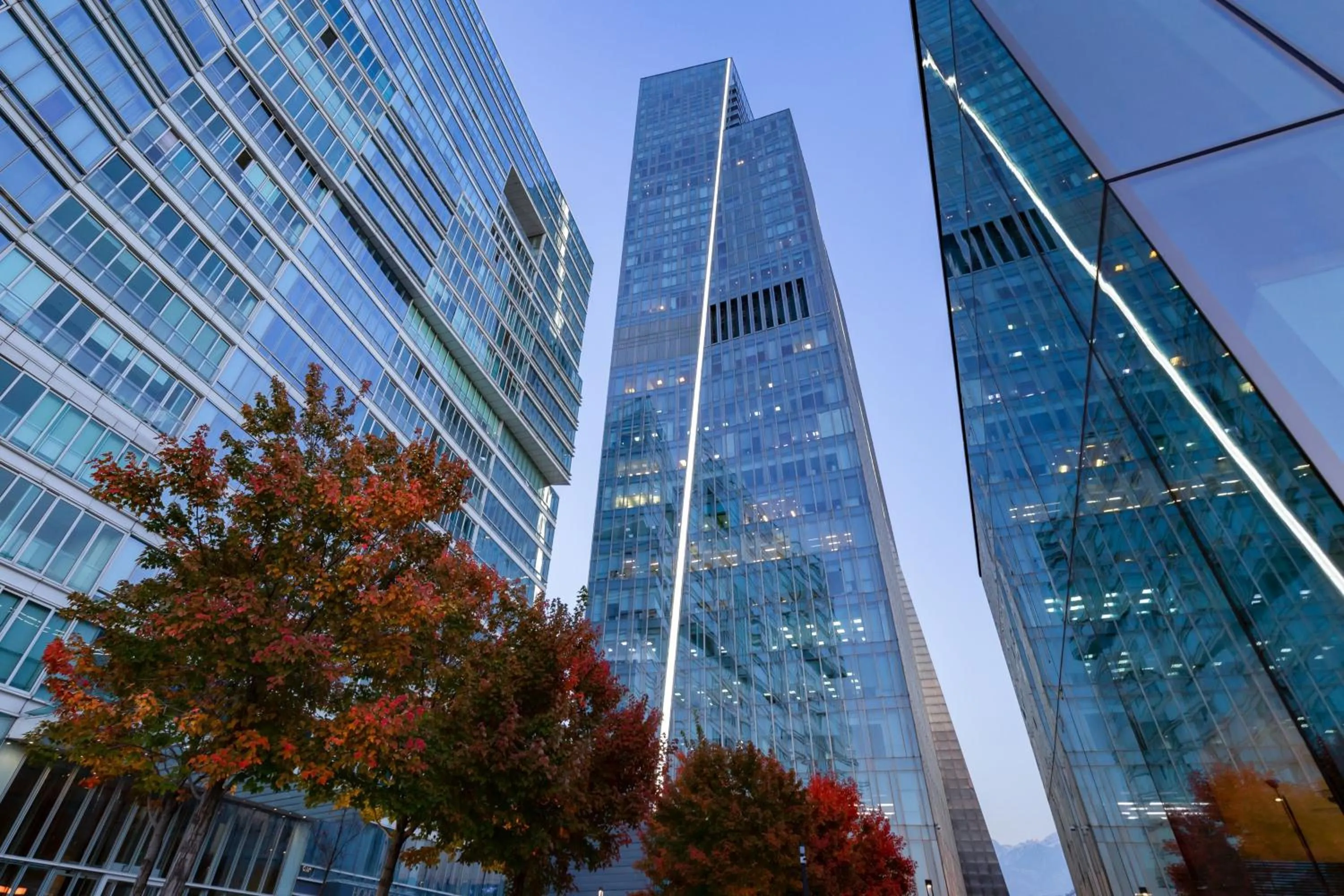 Property building in The Ritz-Carlton, Almaty