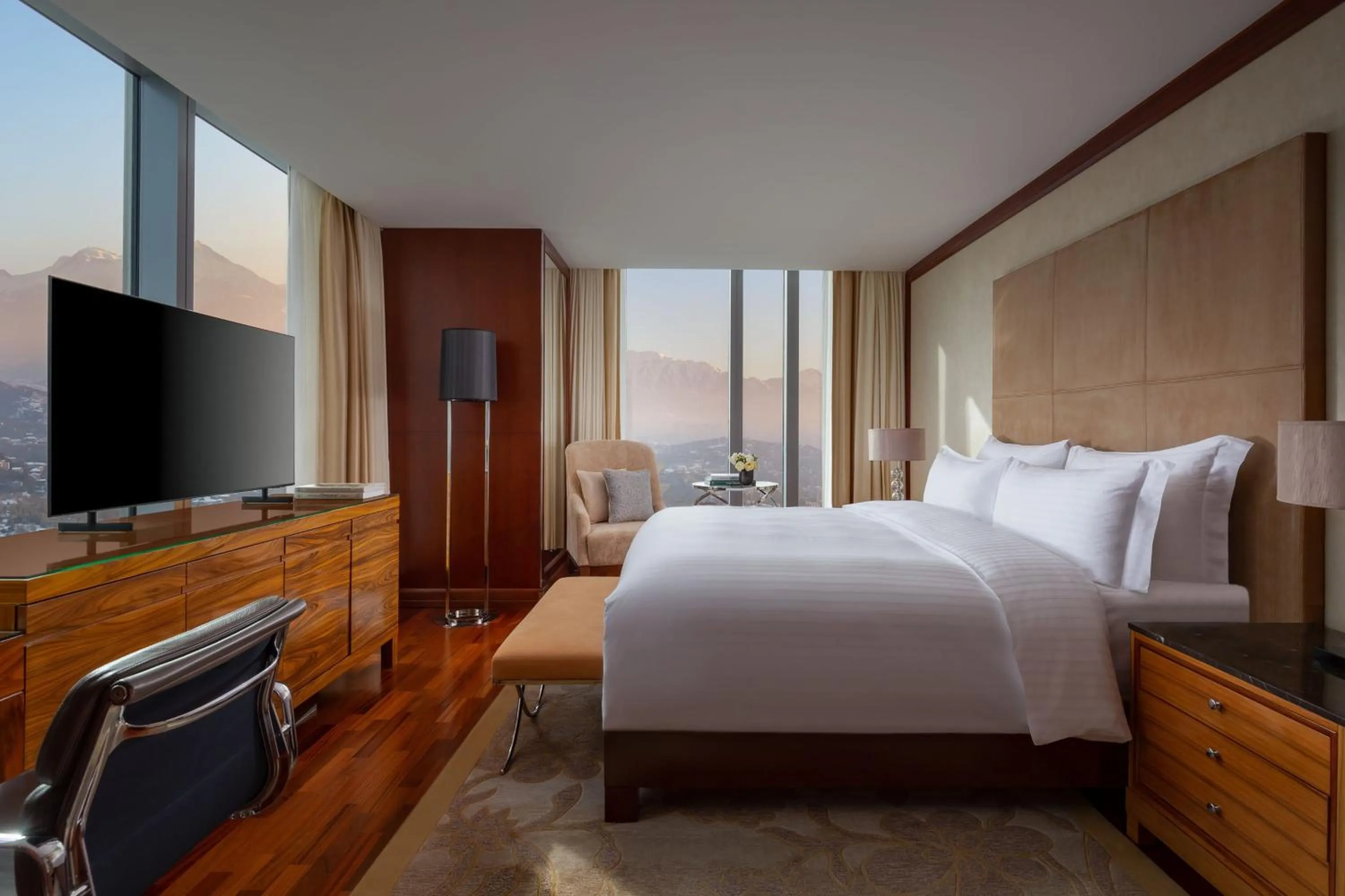 Photo of the whole room, Bed in The Ritz-Carlton, Almaty