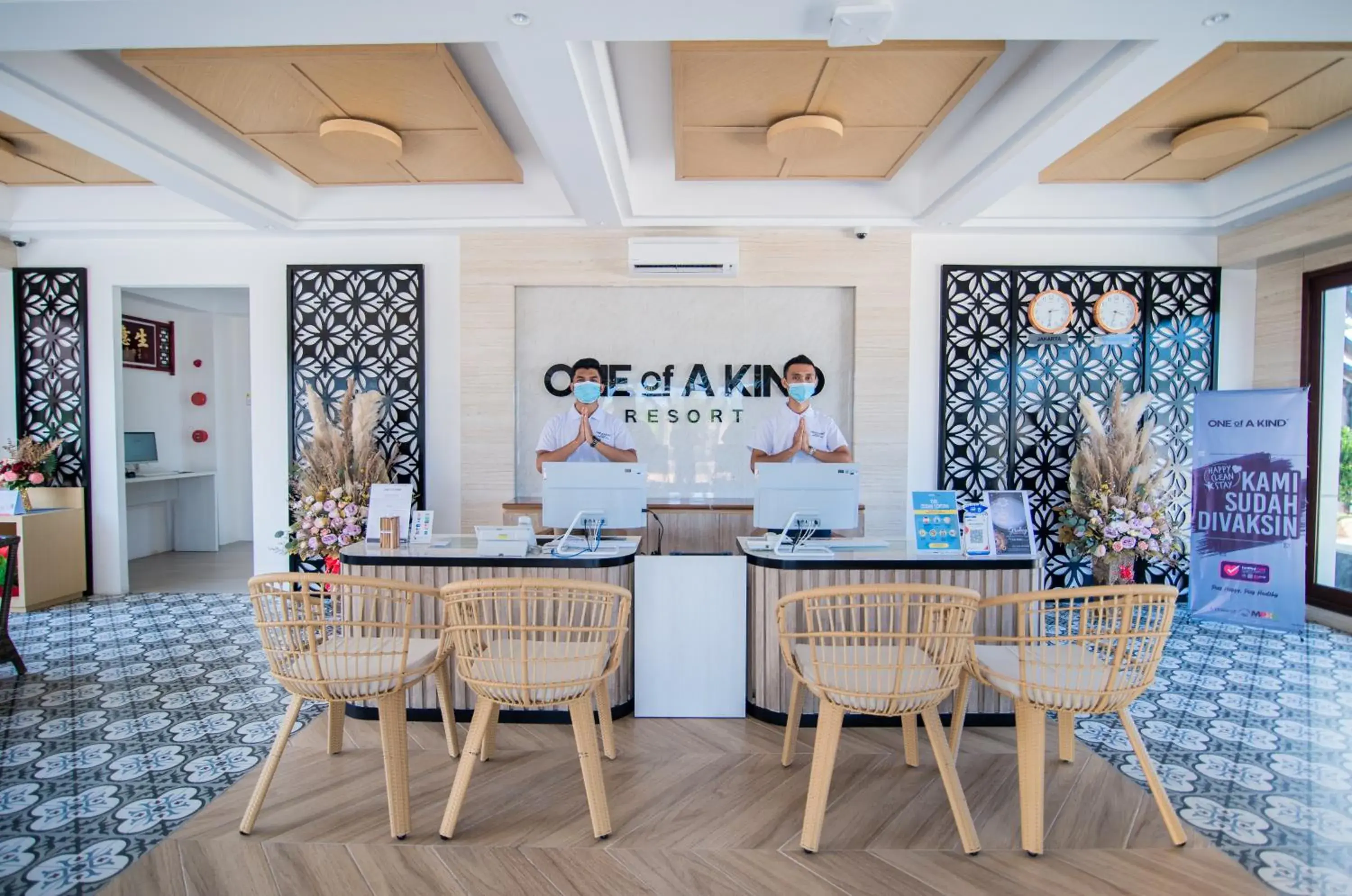 Lobby or reception in One of A Kind Resort @Trikora Beach - Bintan Lobby or reception in One of A Kind Resort @Trikora Beach - Bintan