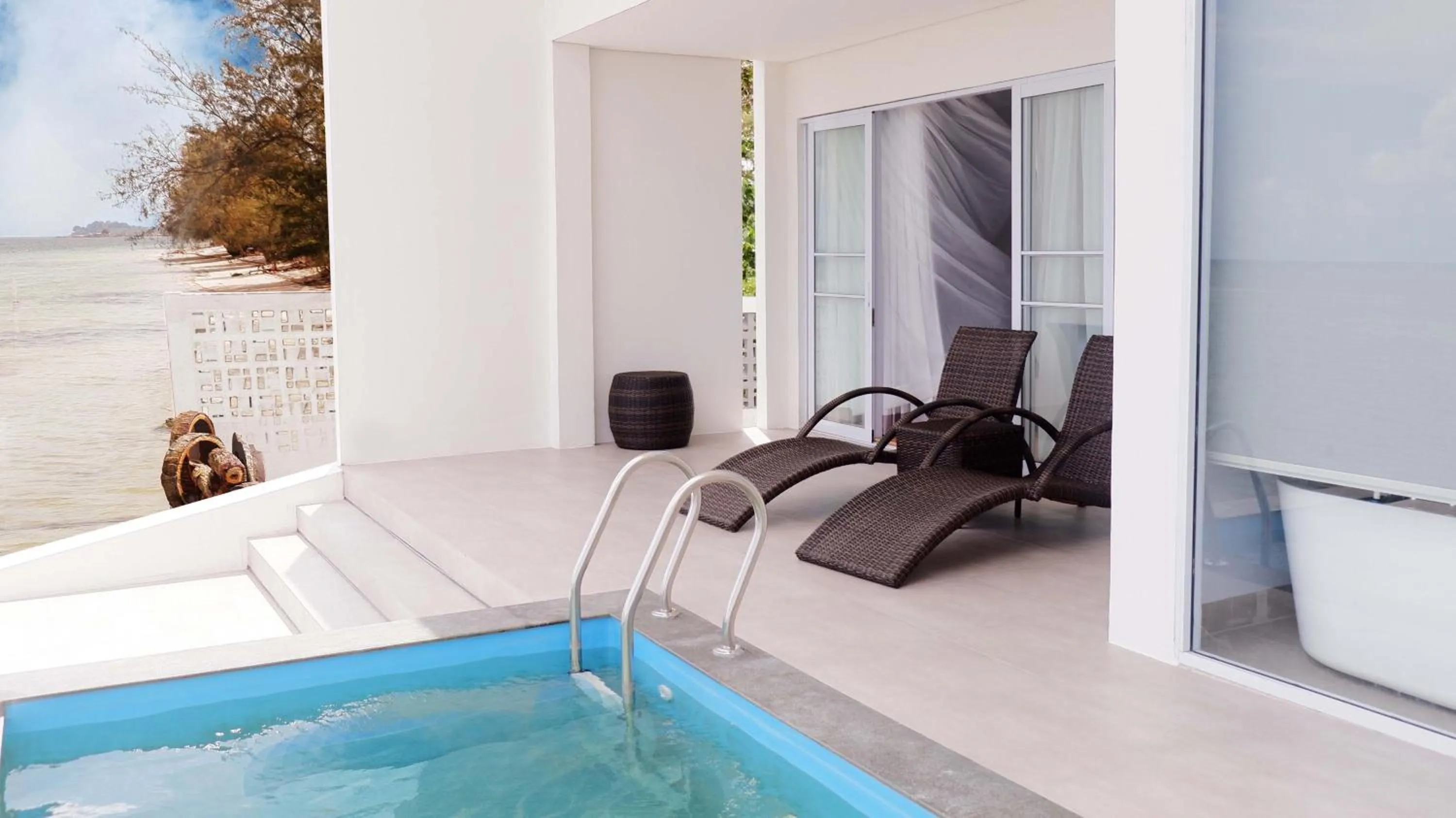 Swimming pool in One of A Kind Resort @Trikora Beach - Bintan