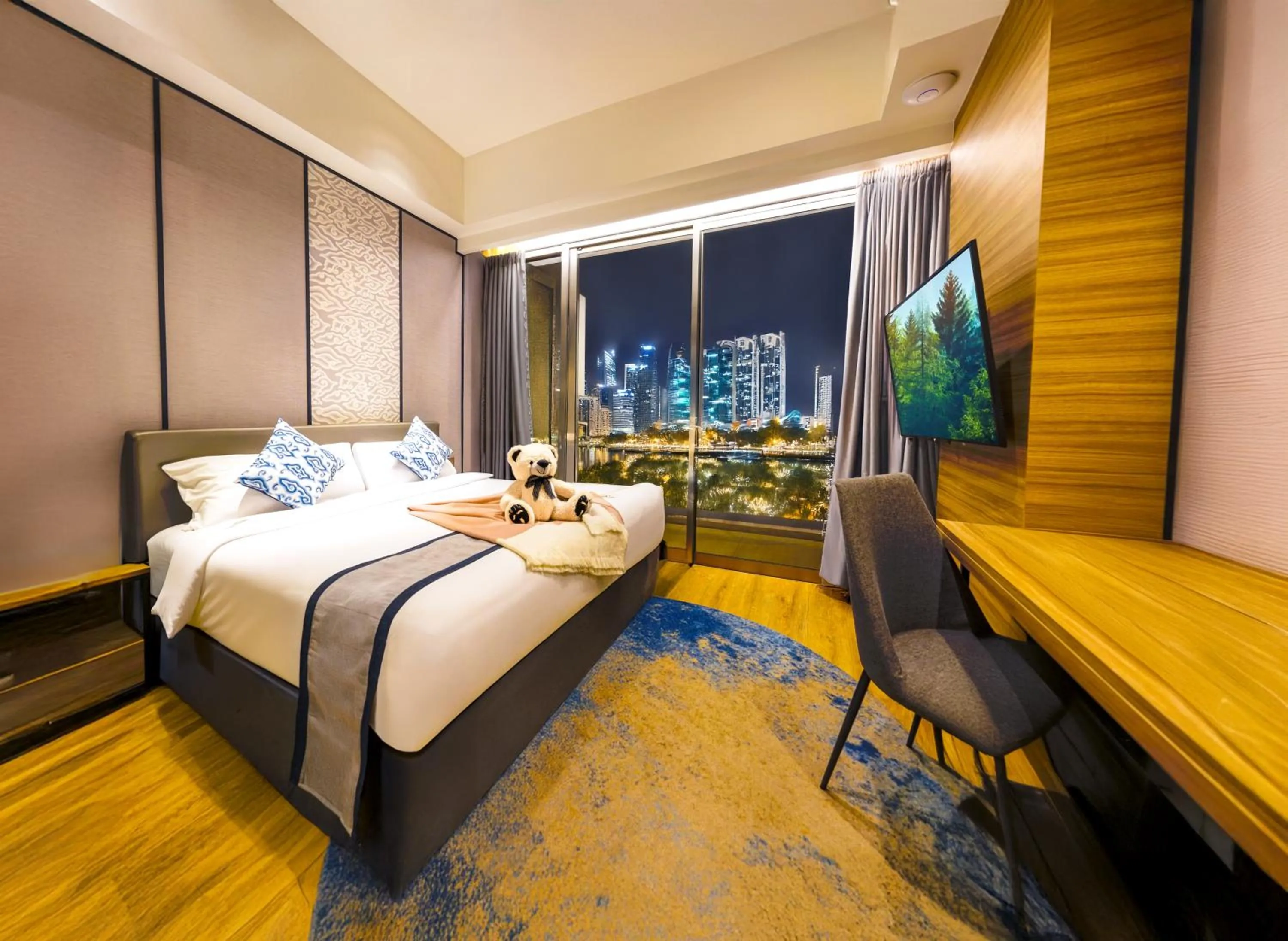 Bed in Somerset Sudirman Jakarta