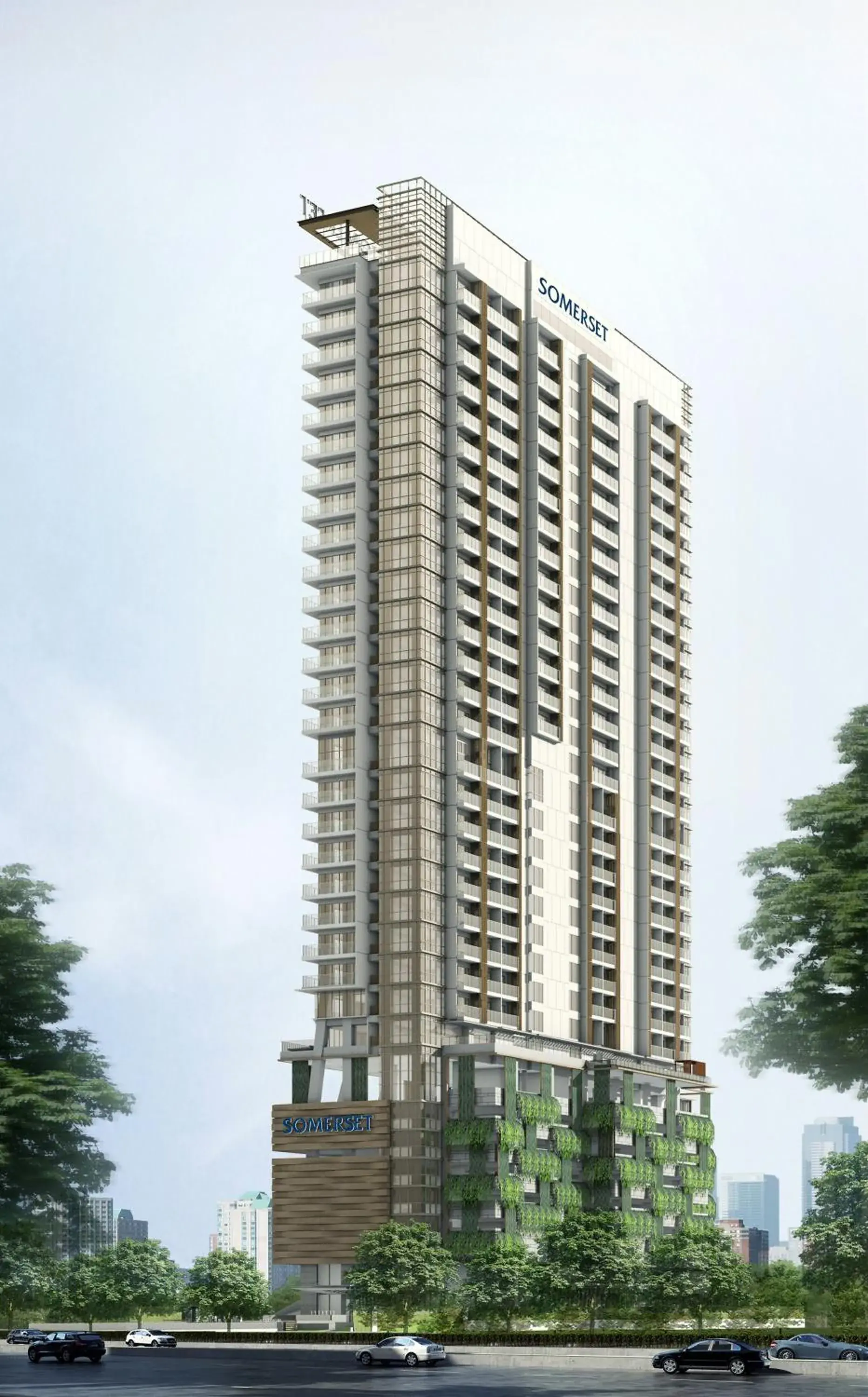Property building in Somerset Sudirman Jakarta Property building in Somerset Sudirman Jakarta