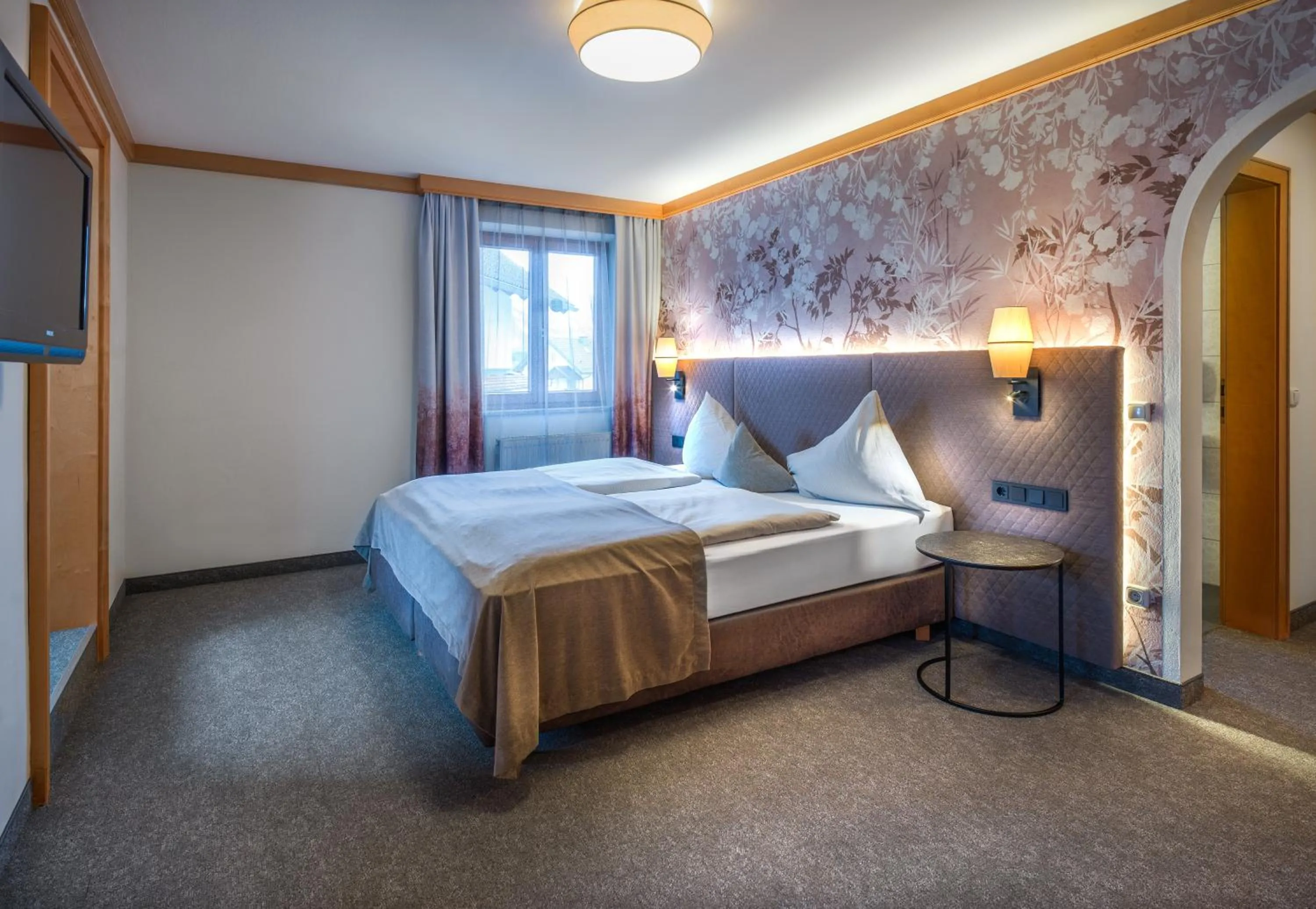 Bed in Hotel Königgut