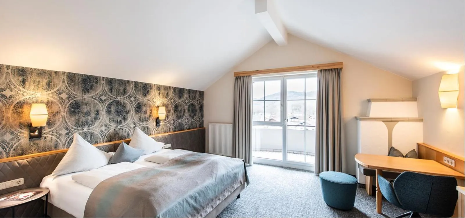 Bed in Hotel Königgut