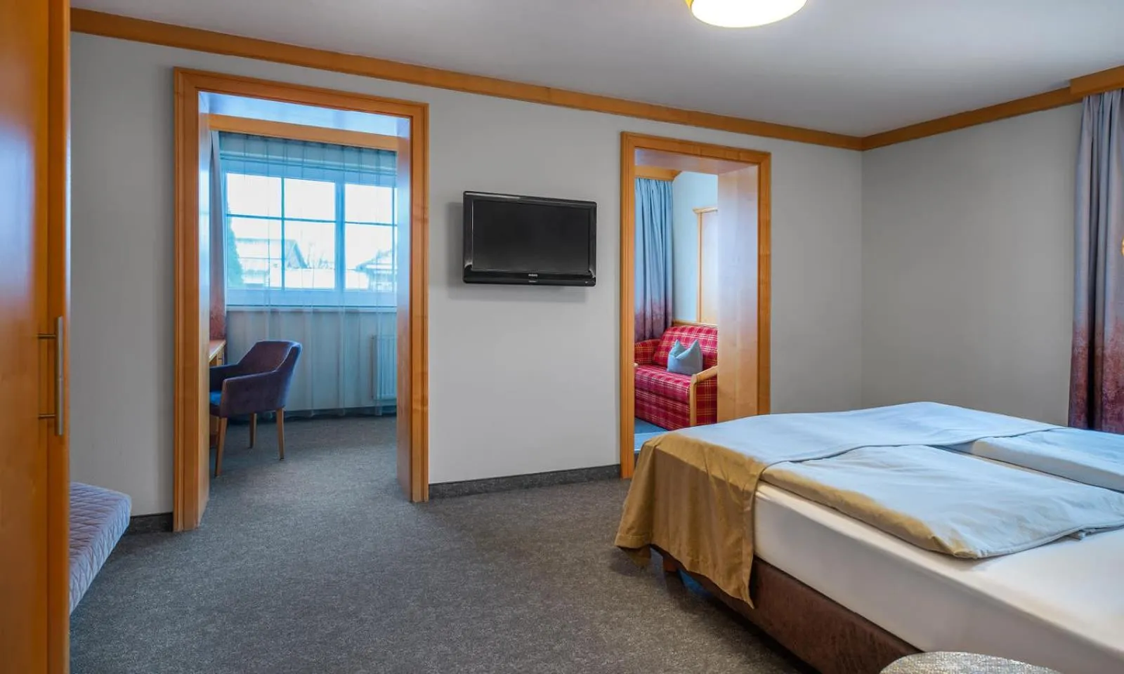 Bed in Hotel Königgut