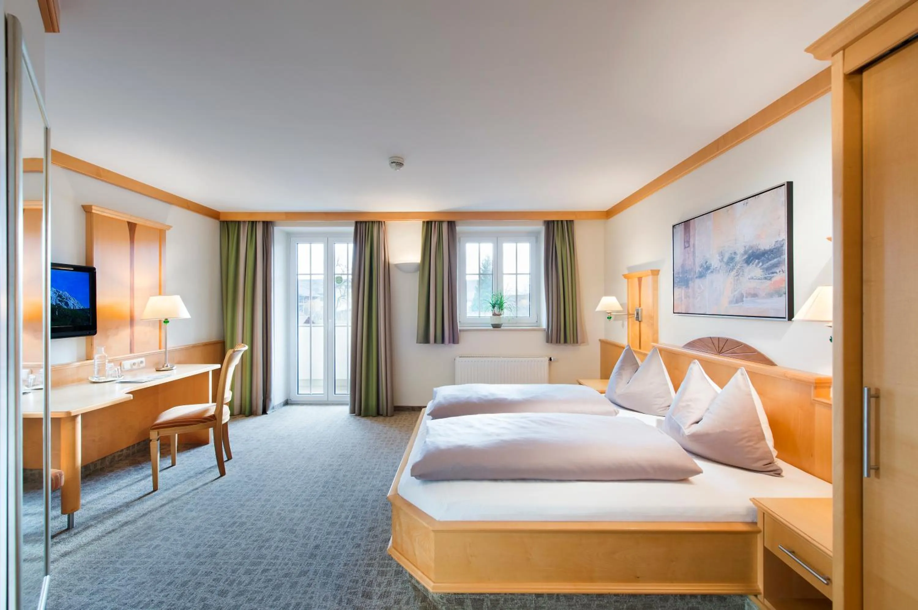 Bed in Hotel Königgut