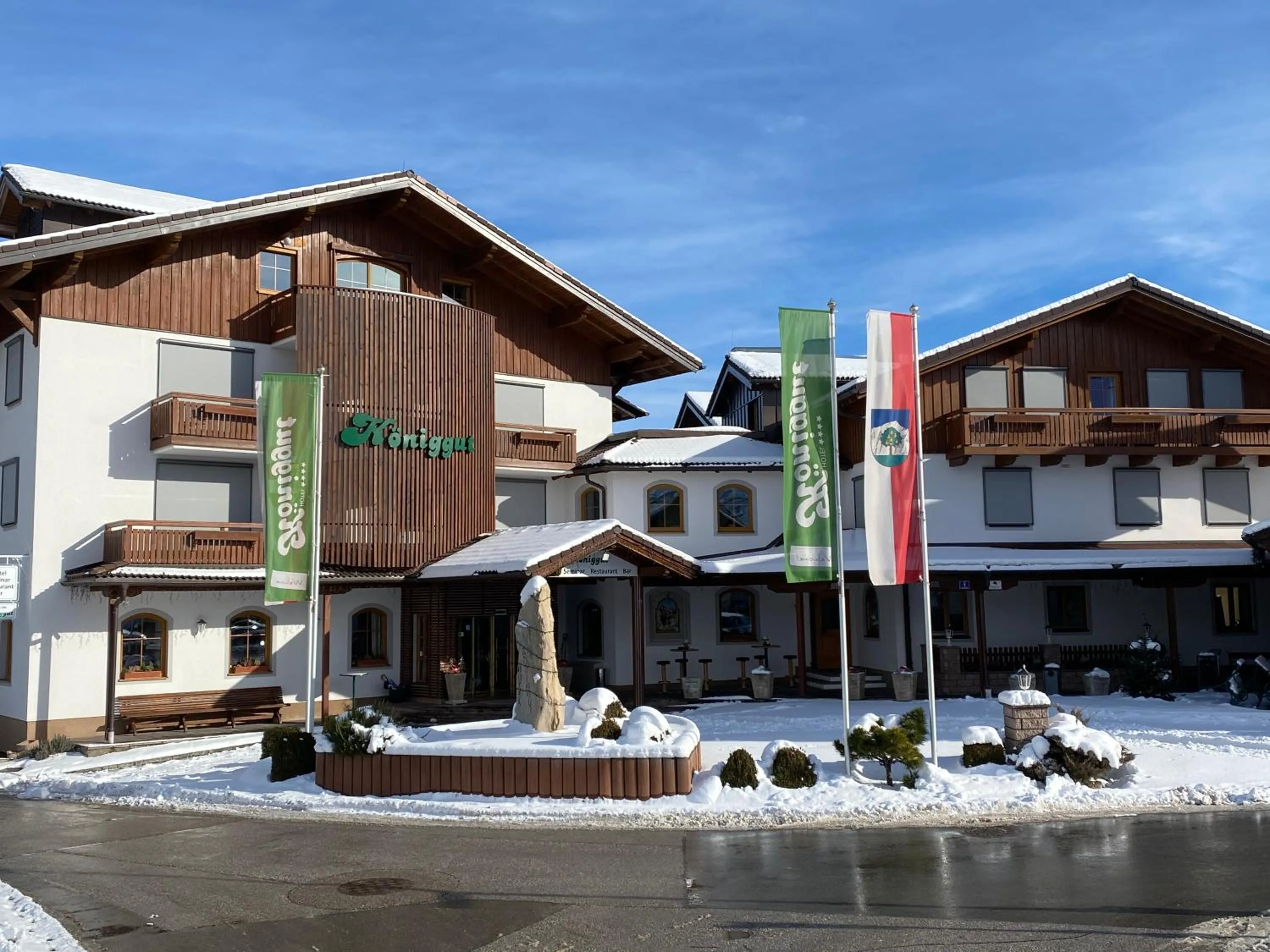 Property building in Hotel Königgut